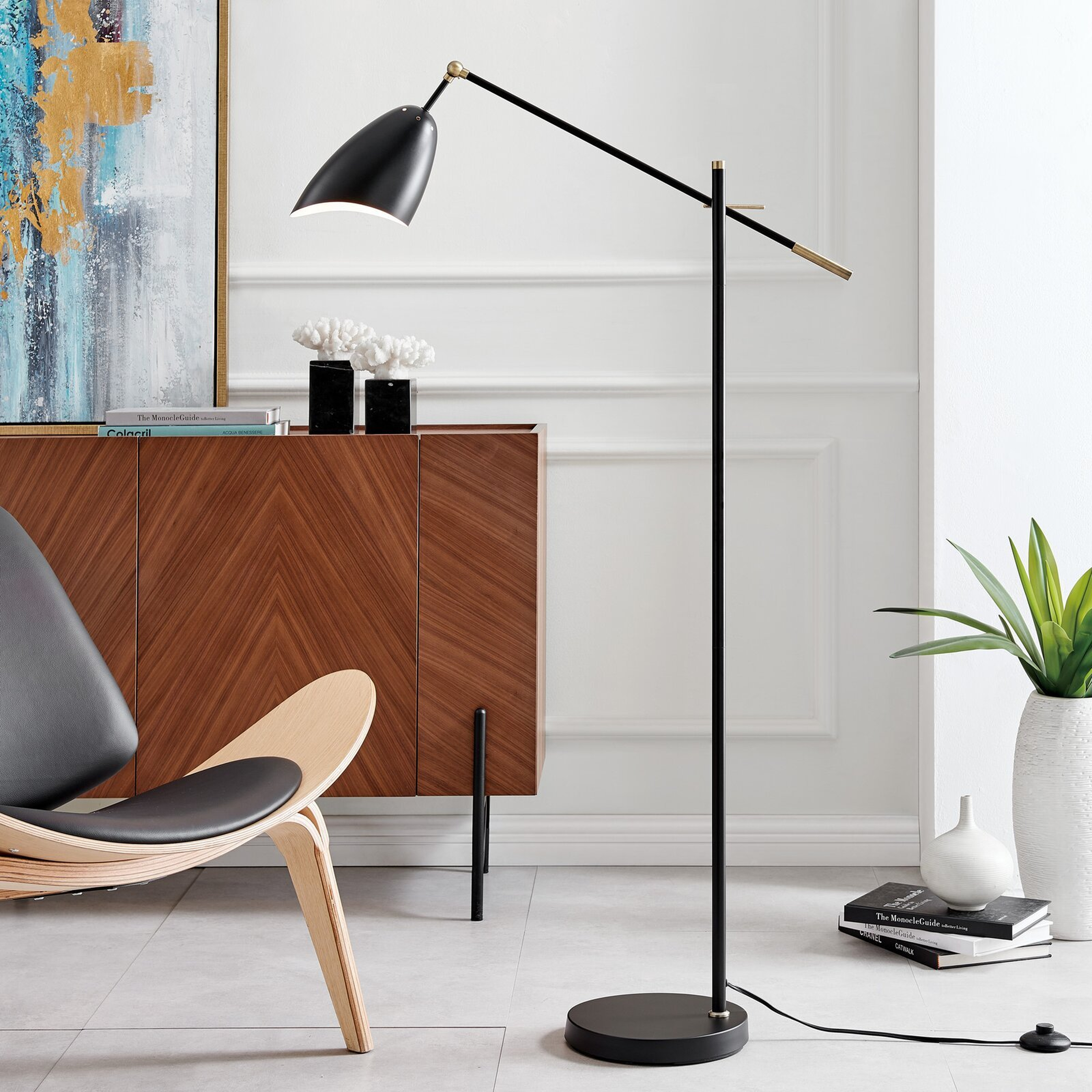Spurrier 63" Reading Floor Lamp - Wayfair