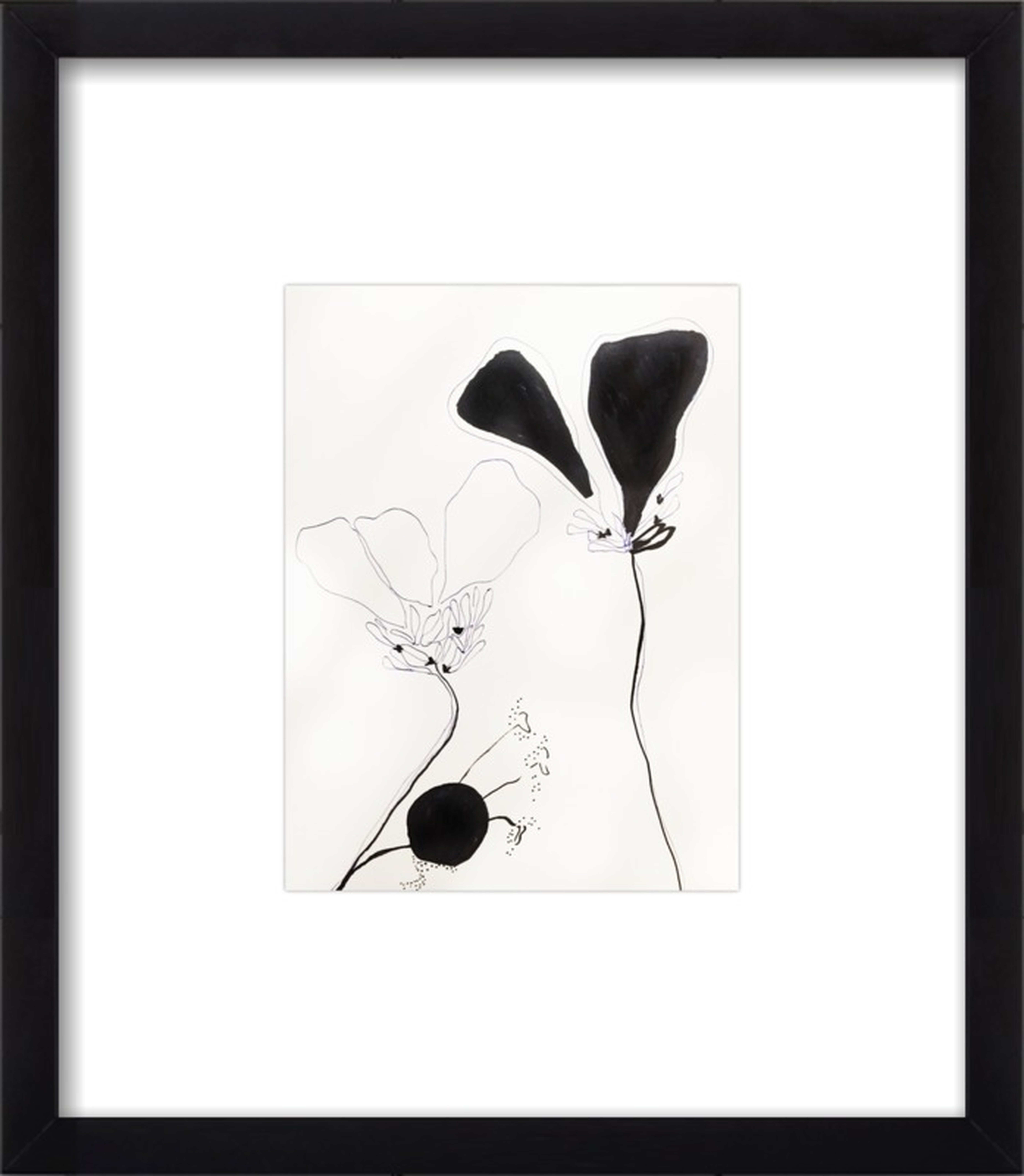 Flower Study 1 BY ERIN ARMSTRONG - Artfully Walls