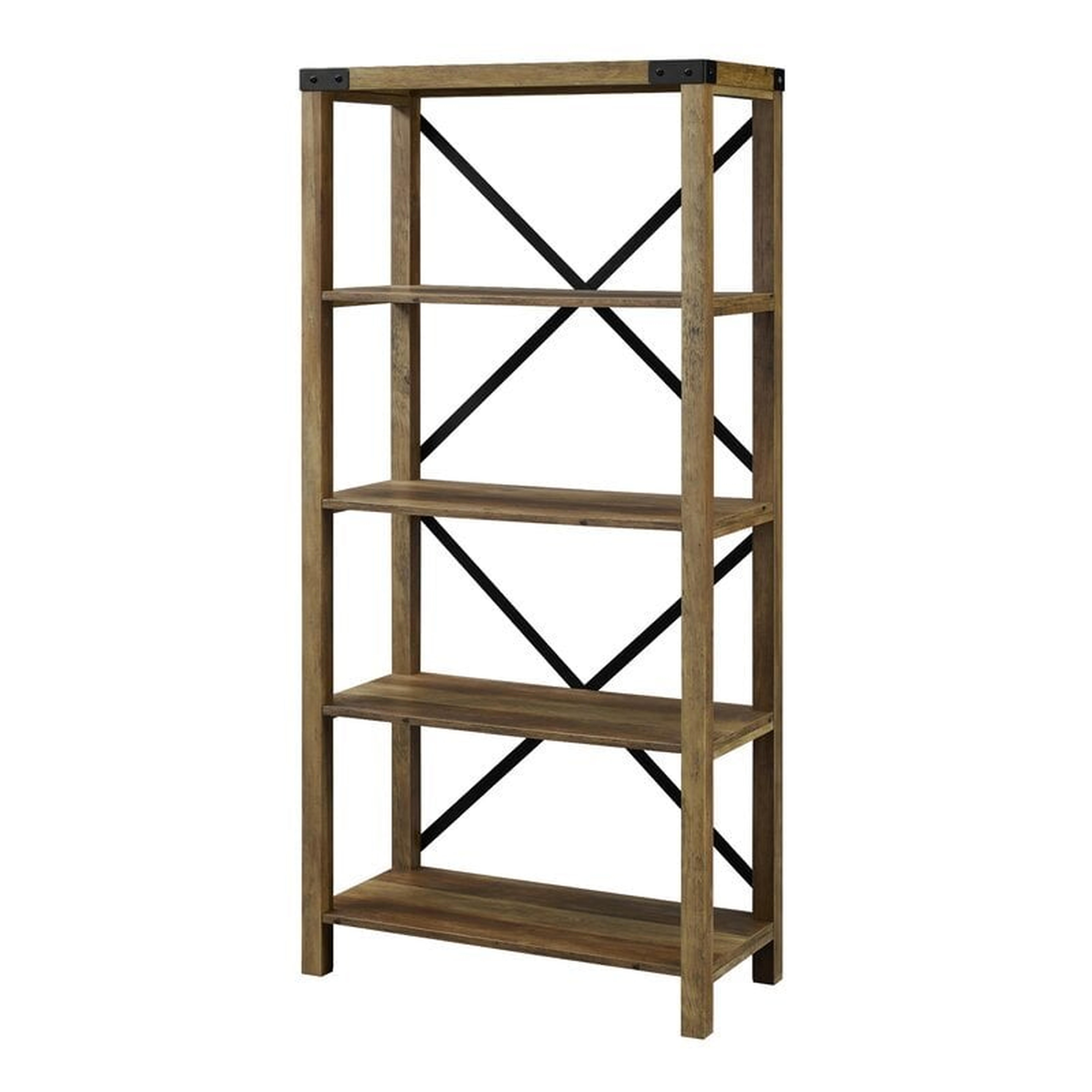 Gwen 64'' H x 30'' W Etagere Bookcase - Wayfair