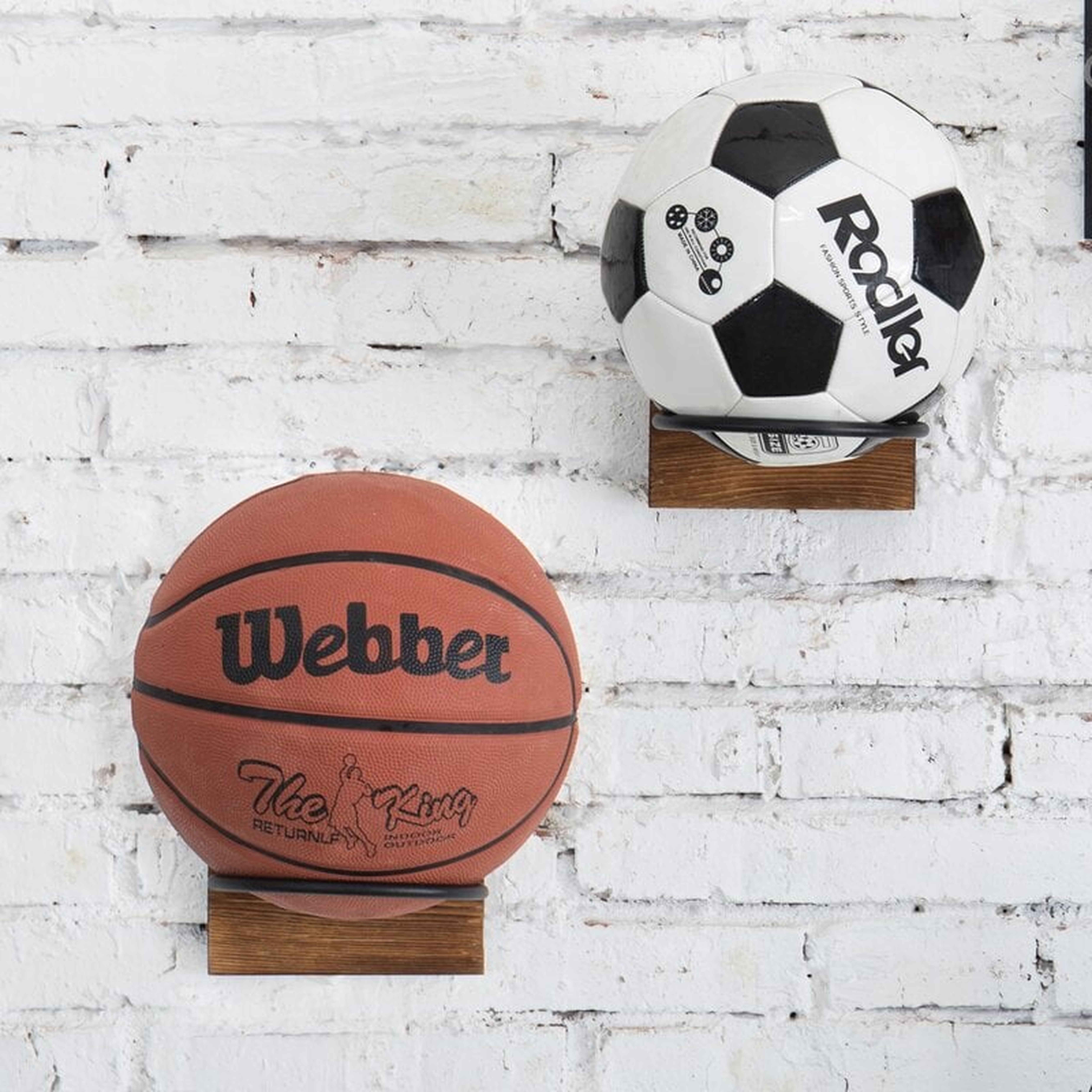Walkerville Wall Mounted Sports Rack (Set of 2) - Wayfair
