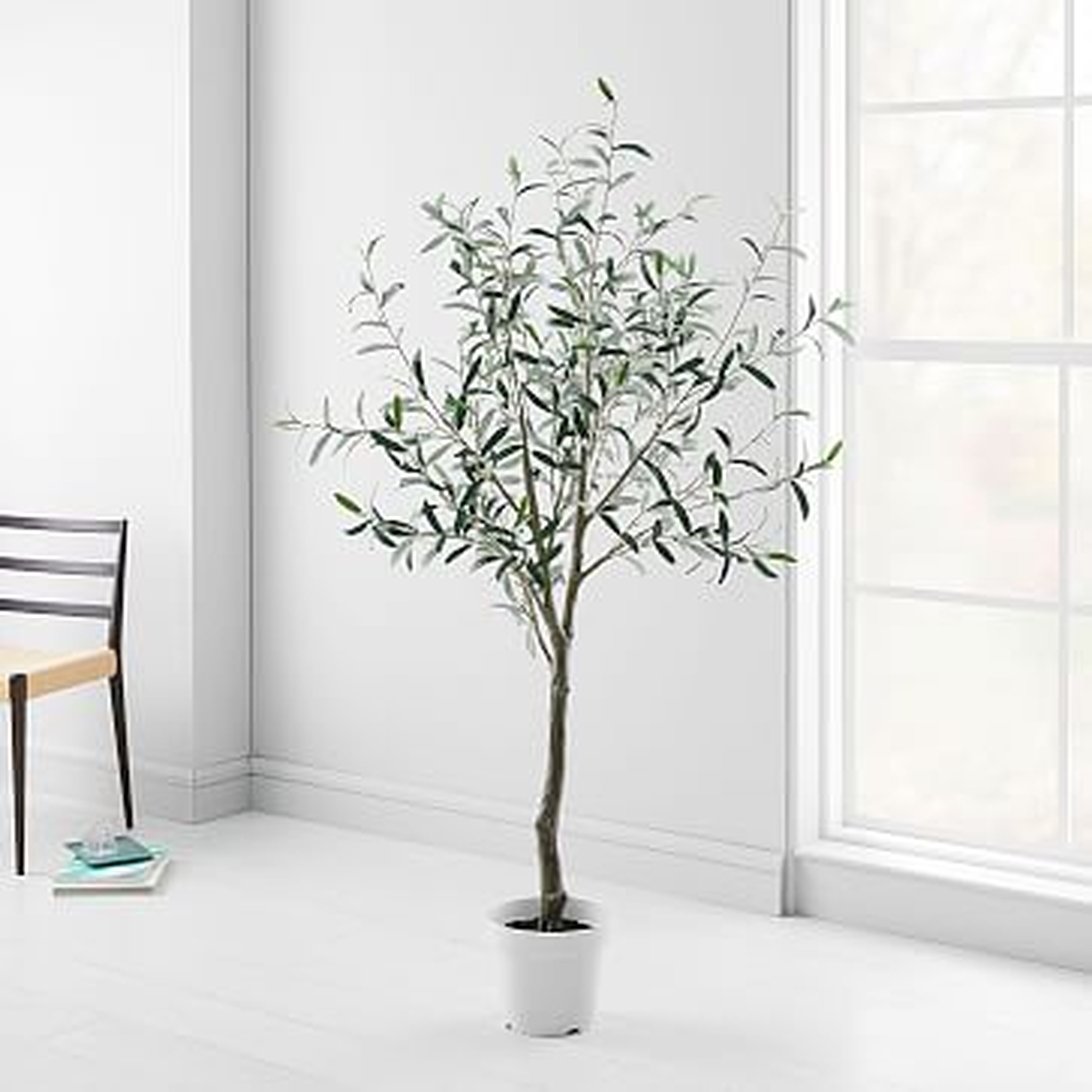 Artificial Plants, Olive Tree 72"h - West Elm
