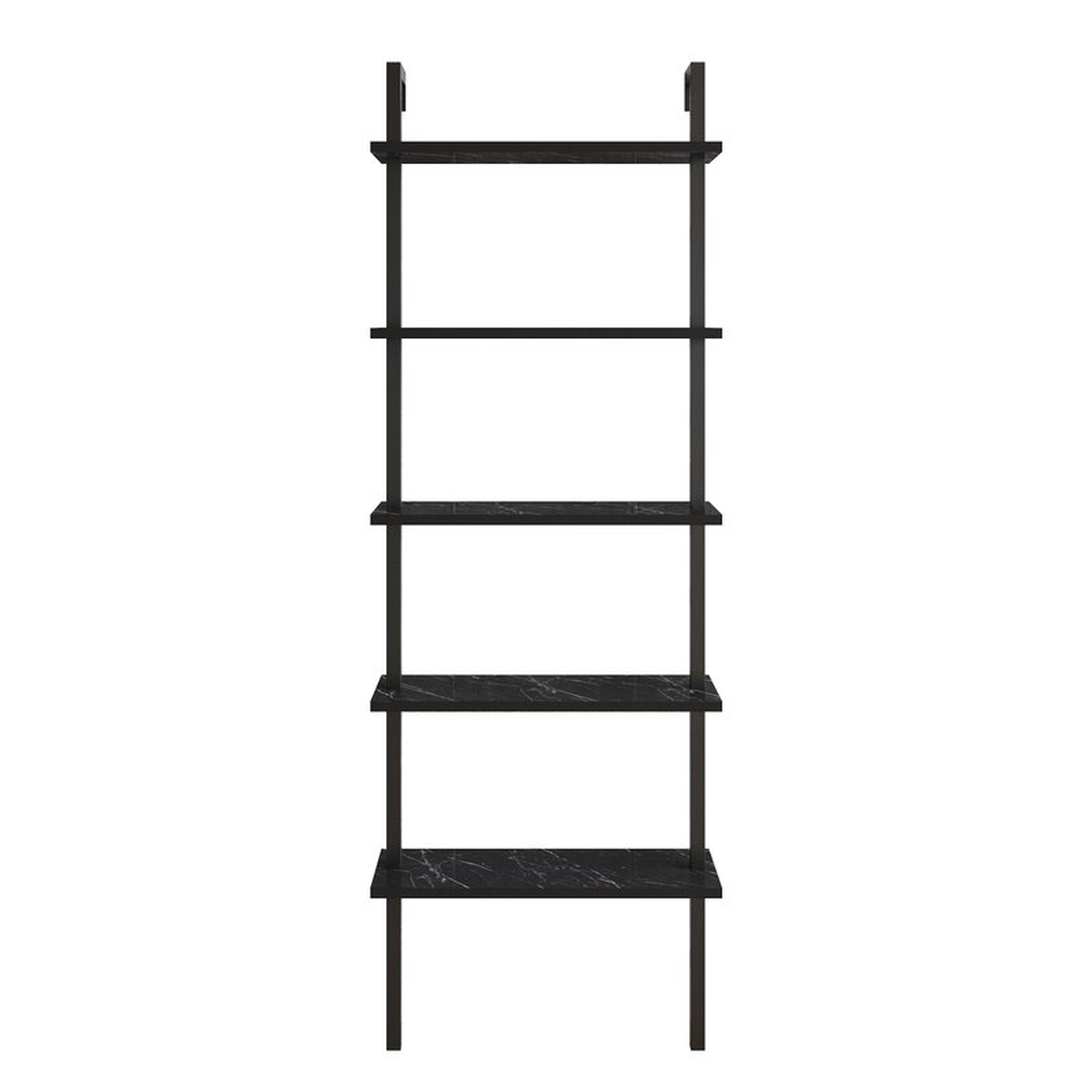 Elderton 68.5" H x 23.6" W Metal Ladder Bookcase - Wayfair