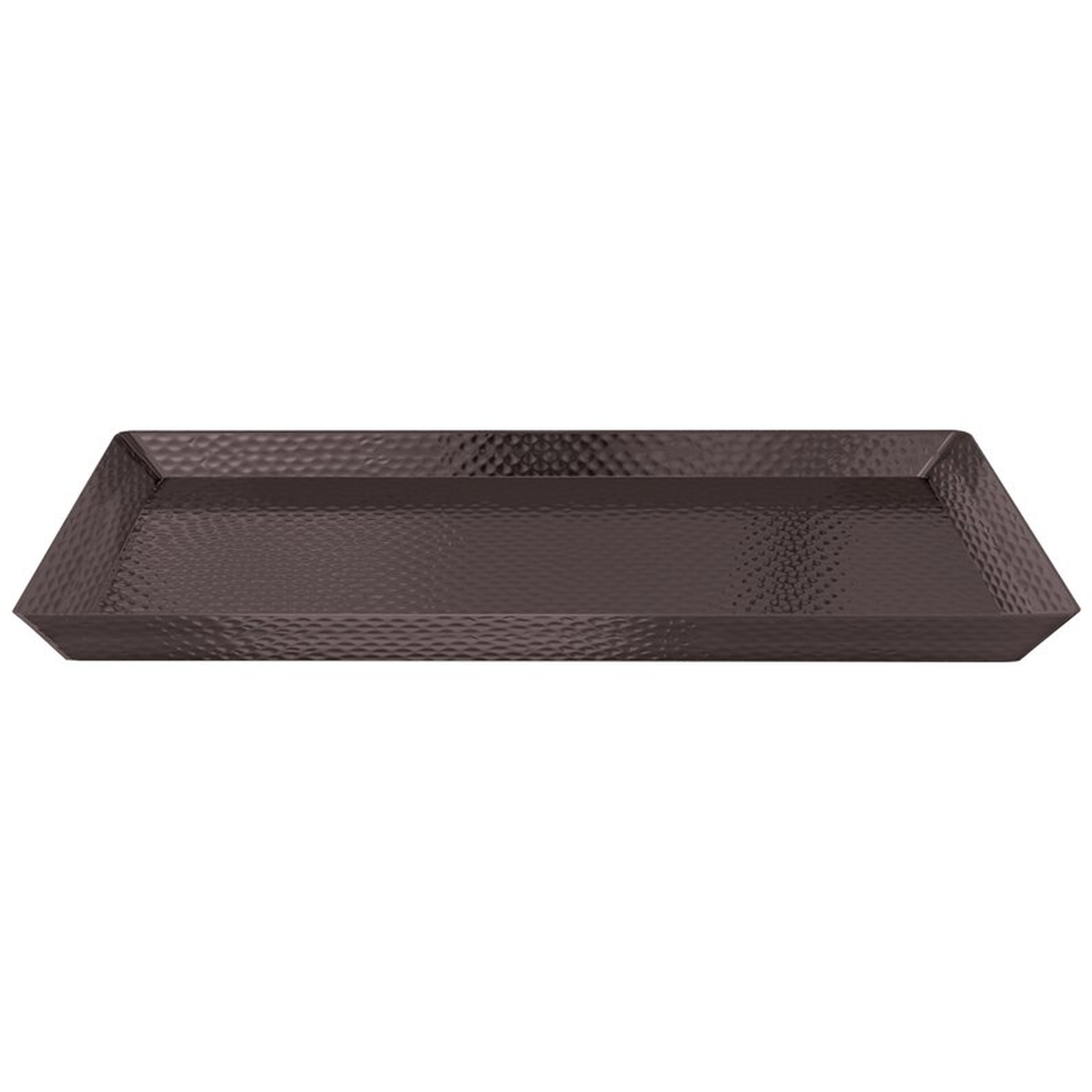 Creager Hammered Accent Serving Tray - Wayfair