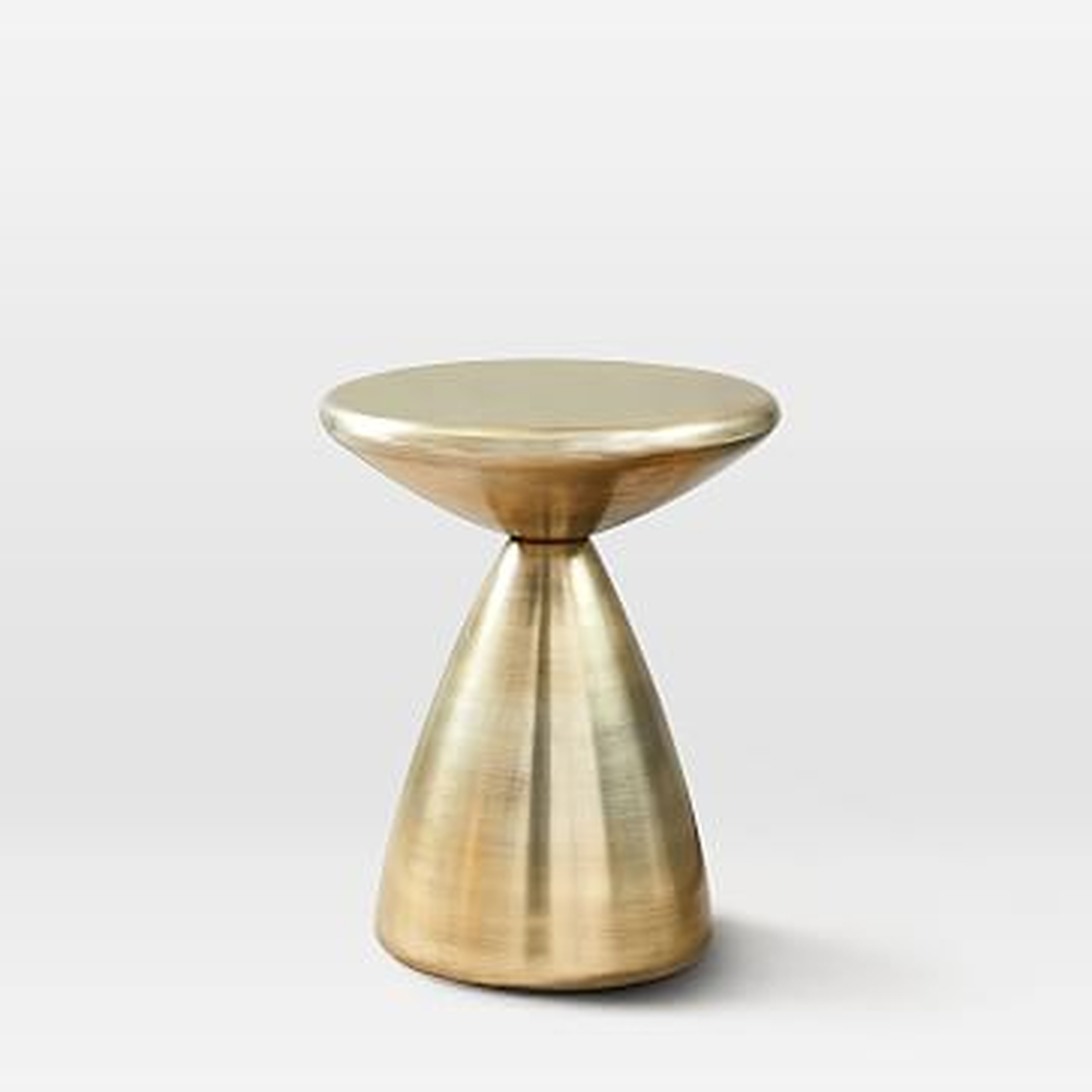 Cosmo Side Table, Antique Brass - West Elm