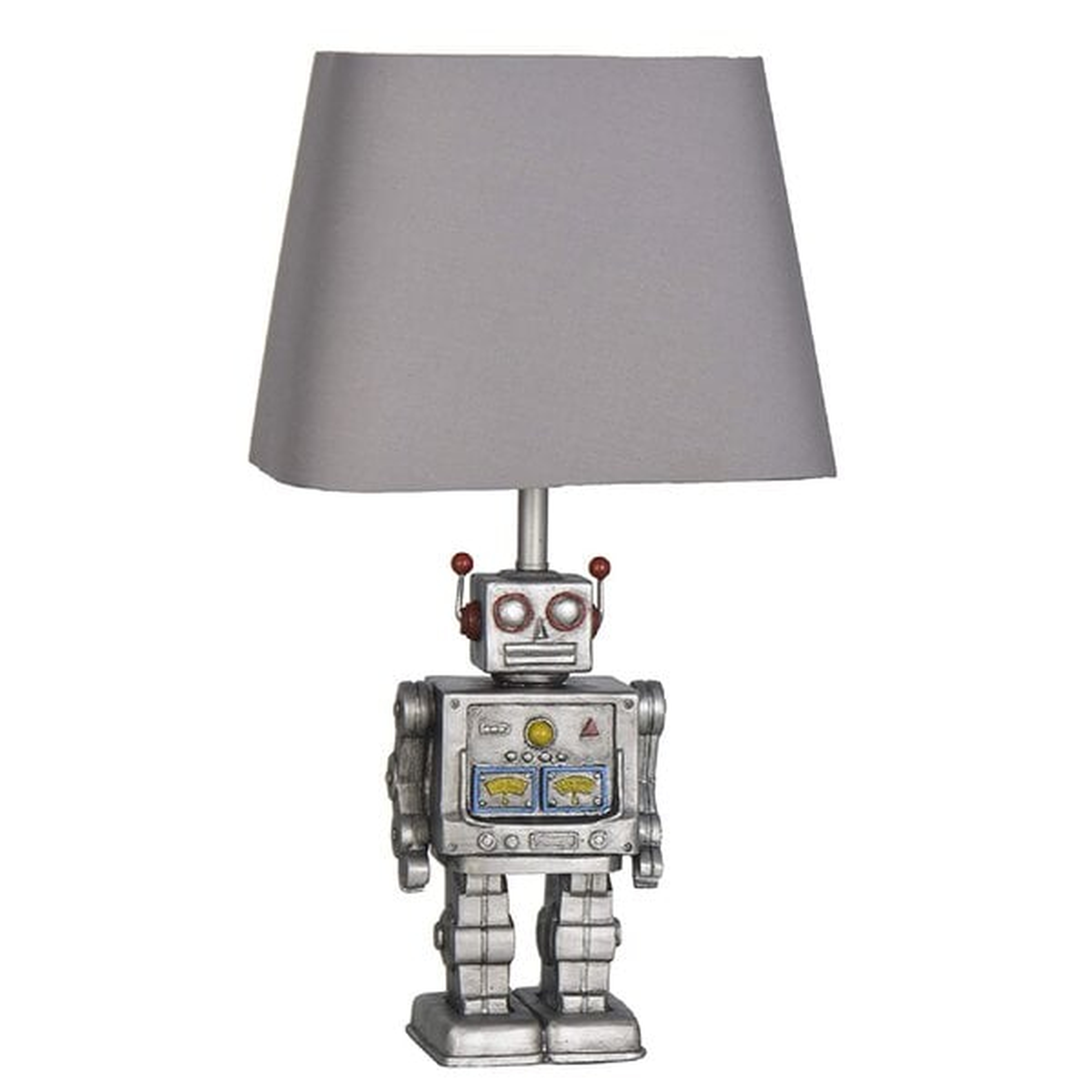 Ronning 16.5" Silver Table Lamp - Wayfair
