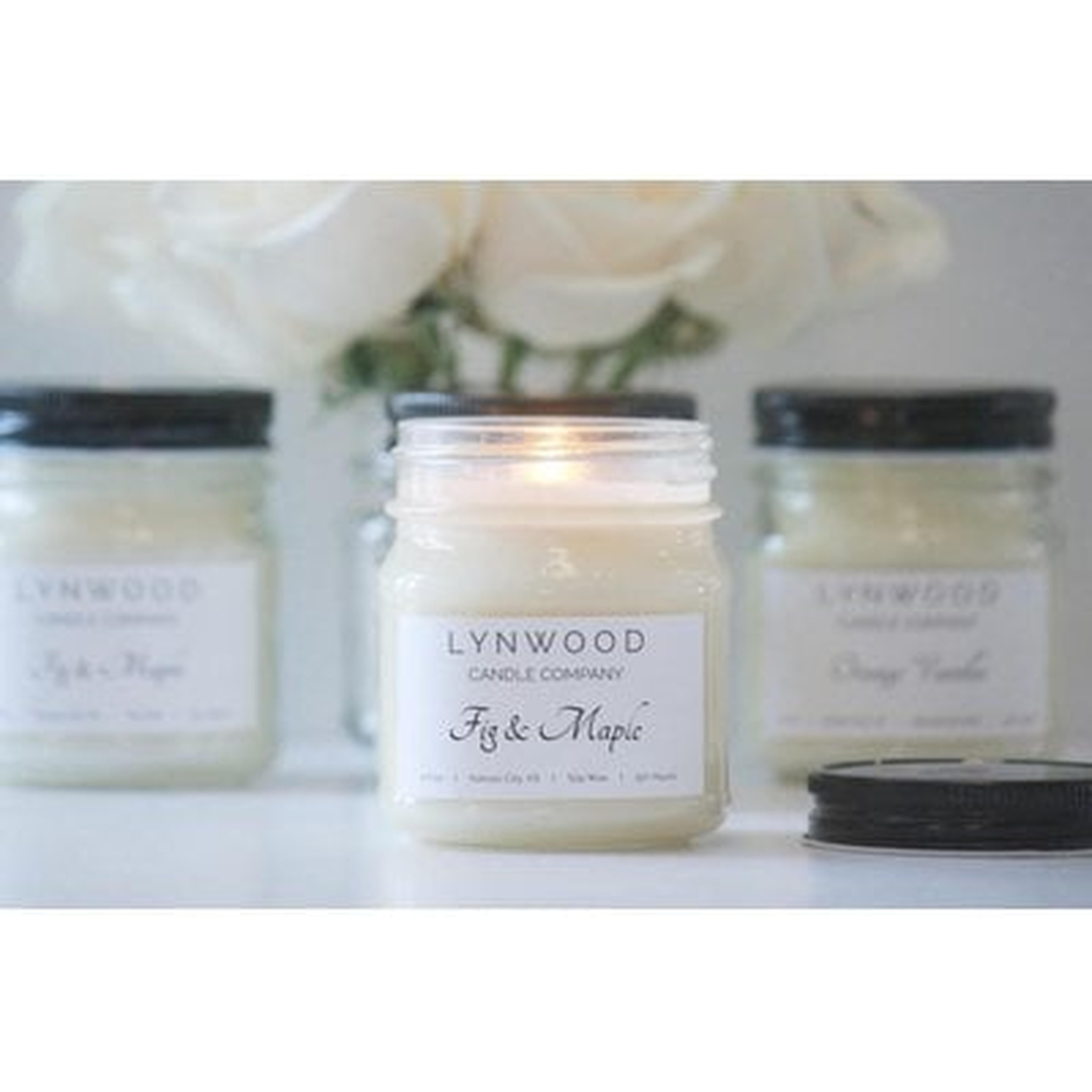 Fig and Maple Scented Jar Candle - Wayfair