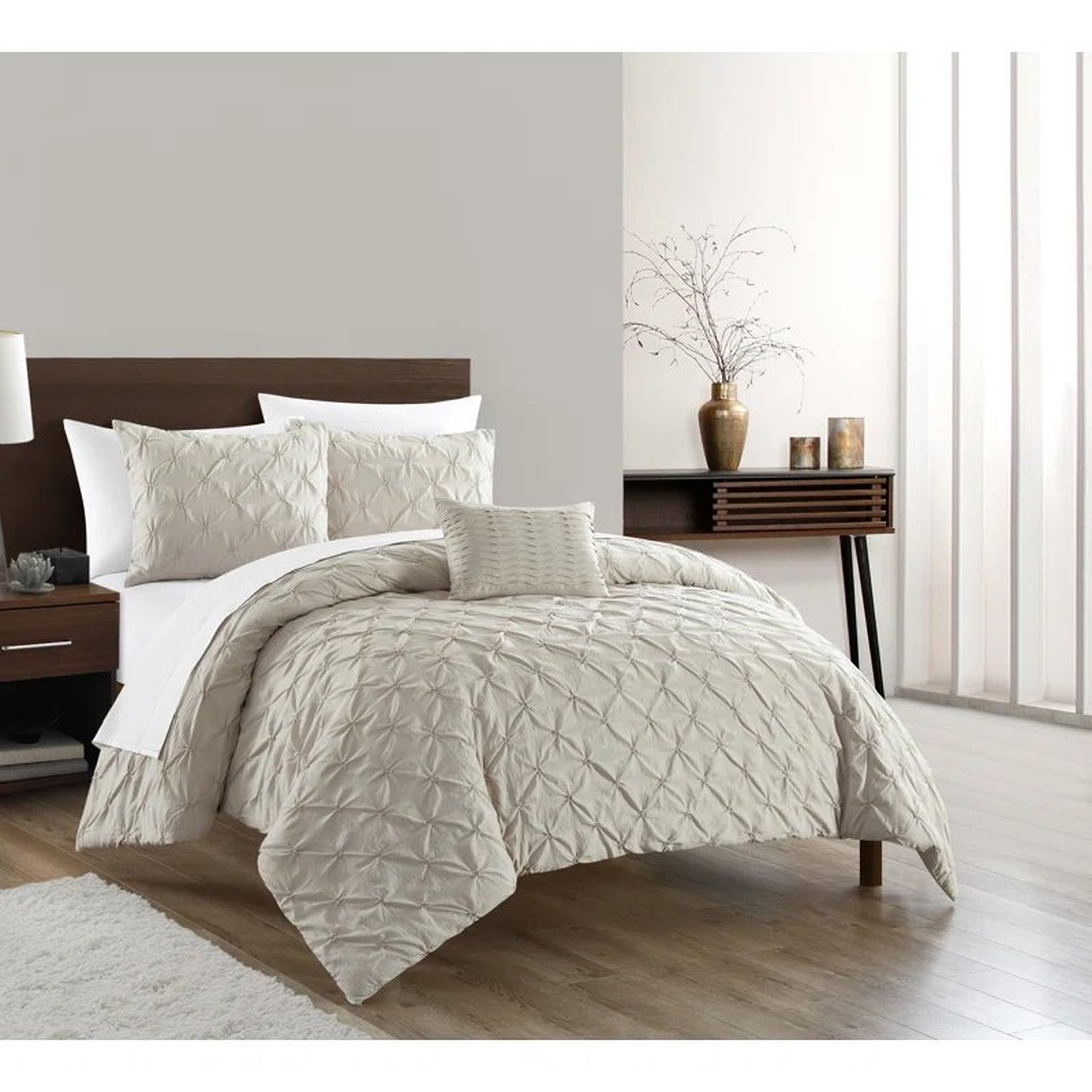 Microfiber 4 Piece Comforter Set - Wayfair