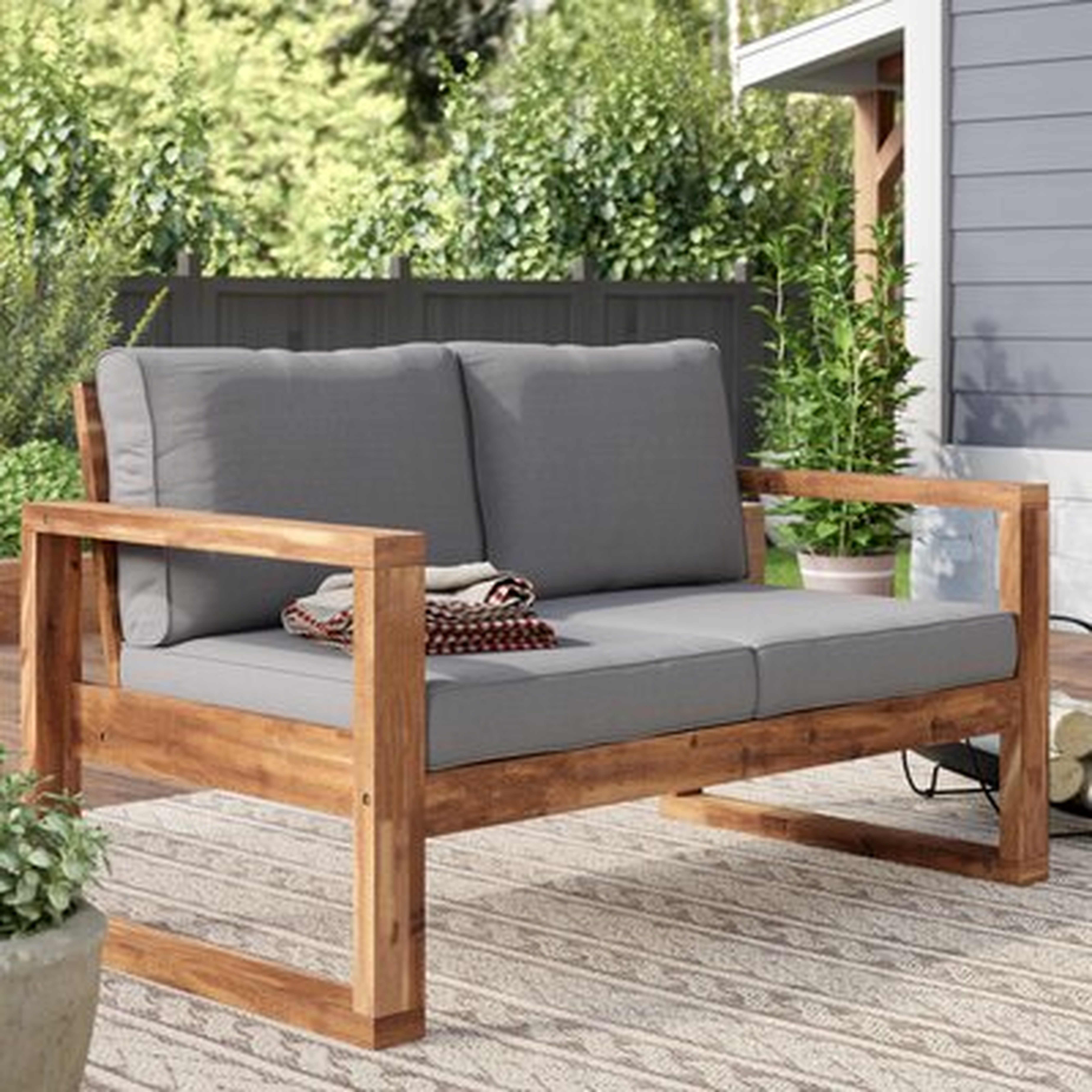 Norris Loveseat with Cushion - Wayfair