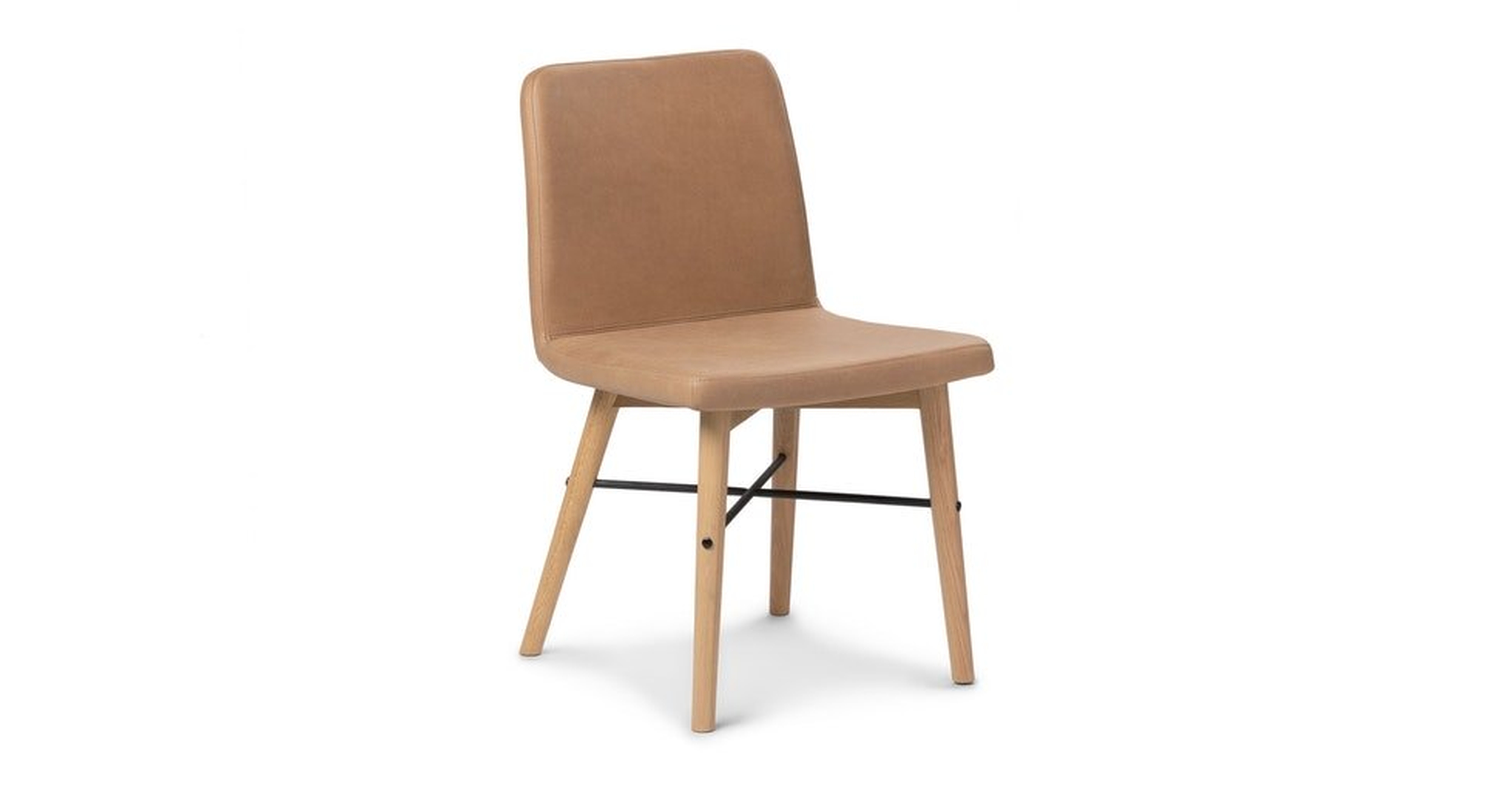 Kissa Canyon Tan Light Oak Dining Chair (Individual) - Article
