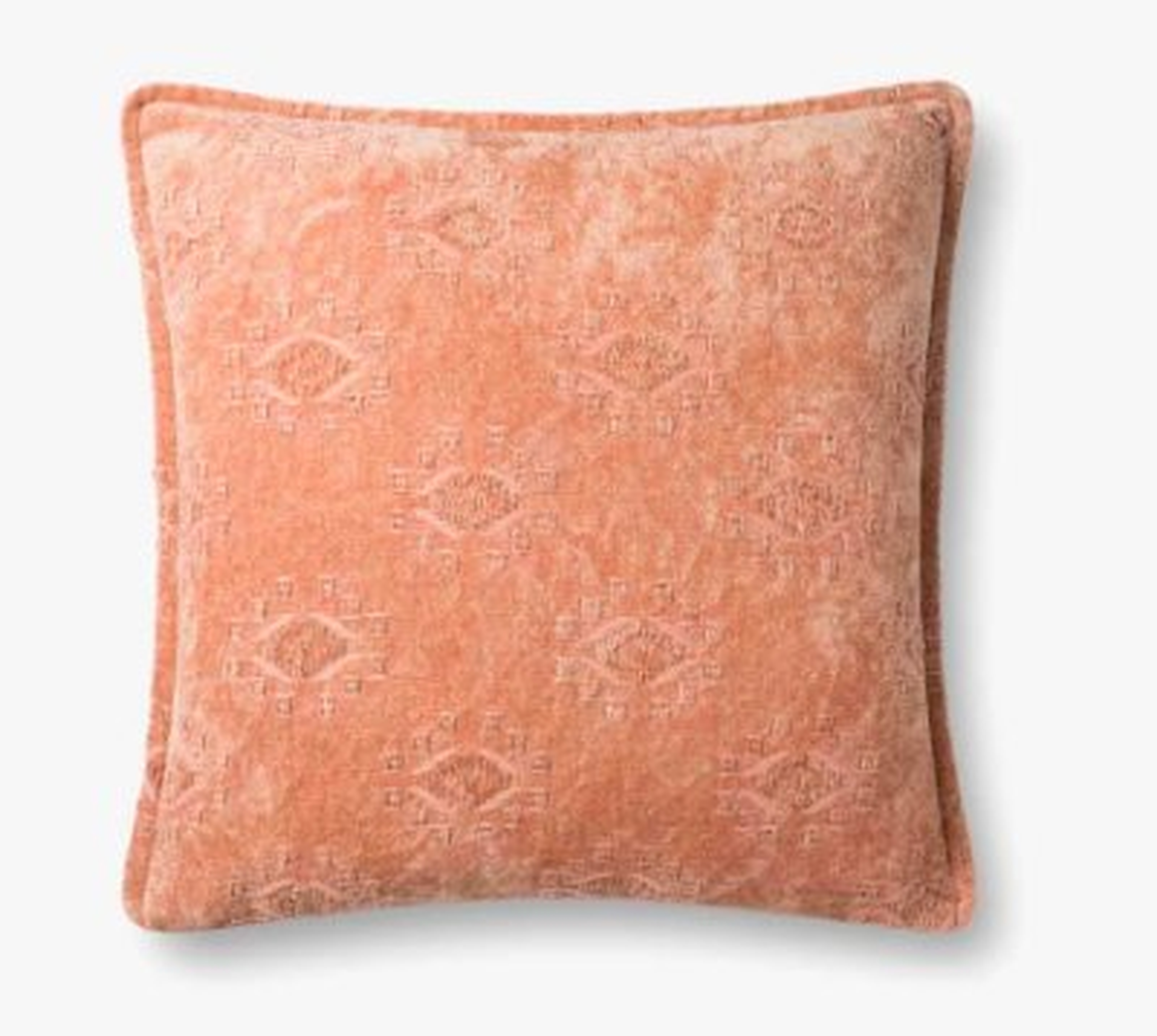 P0830 Coral with Down Insert - Loloi Rugs