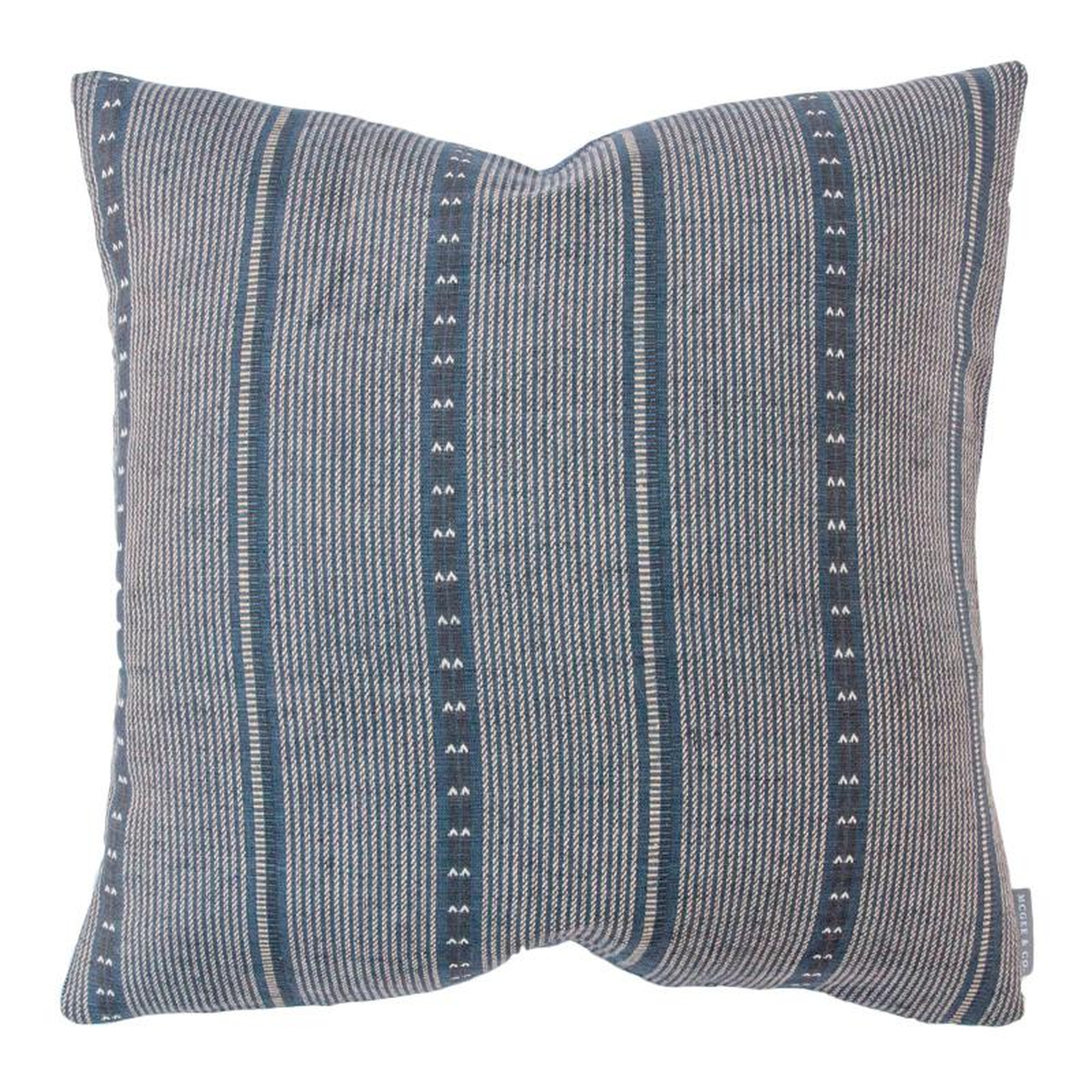 DORIAN PILLOW WITHOUT INSERT, 24" x 24" - McGee & Co.