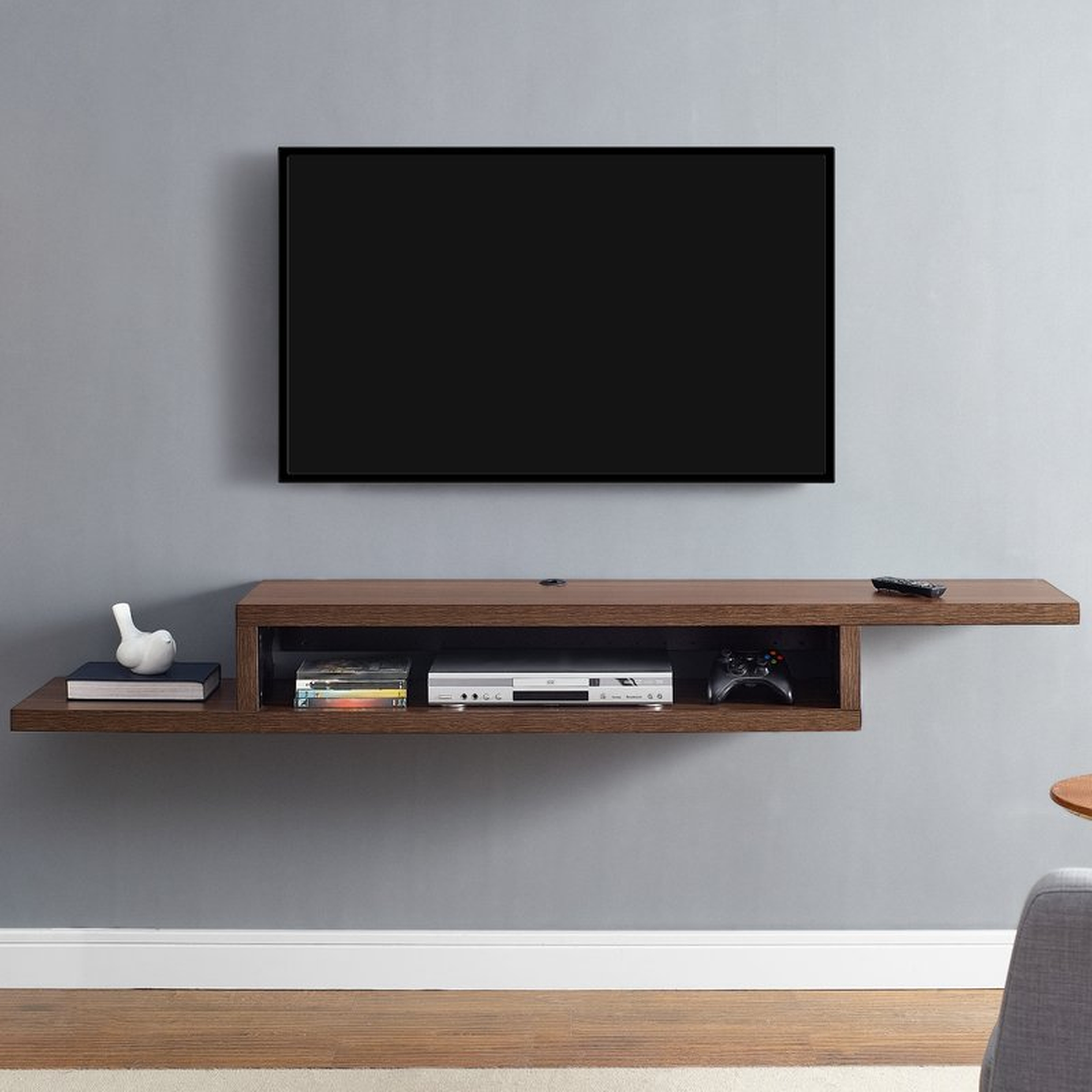 Shallow Wall Mounted TV Stand for TVs up to 60" - Wayfair