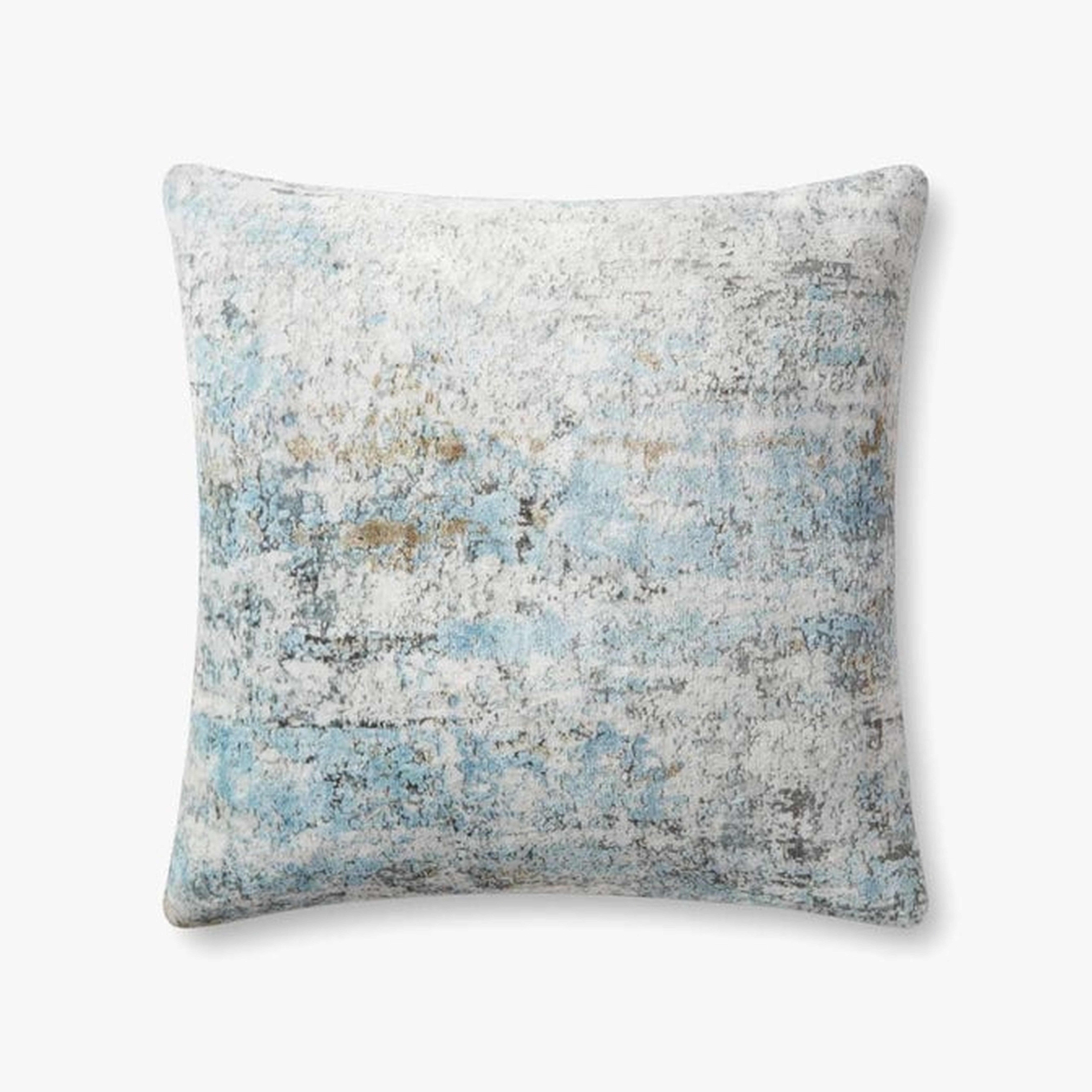 Loloi Pillows Grey / Multi 22" x 22" Cover Only - Loloi Rugs