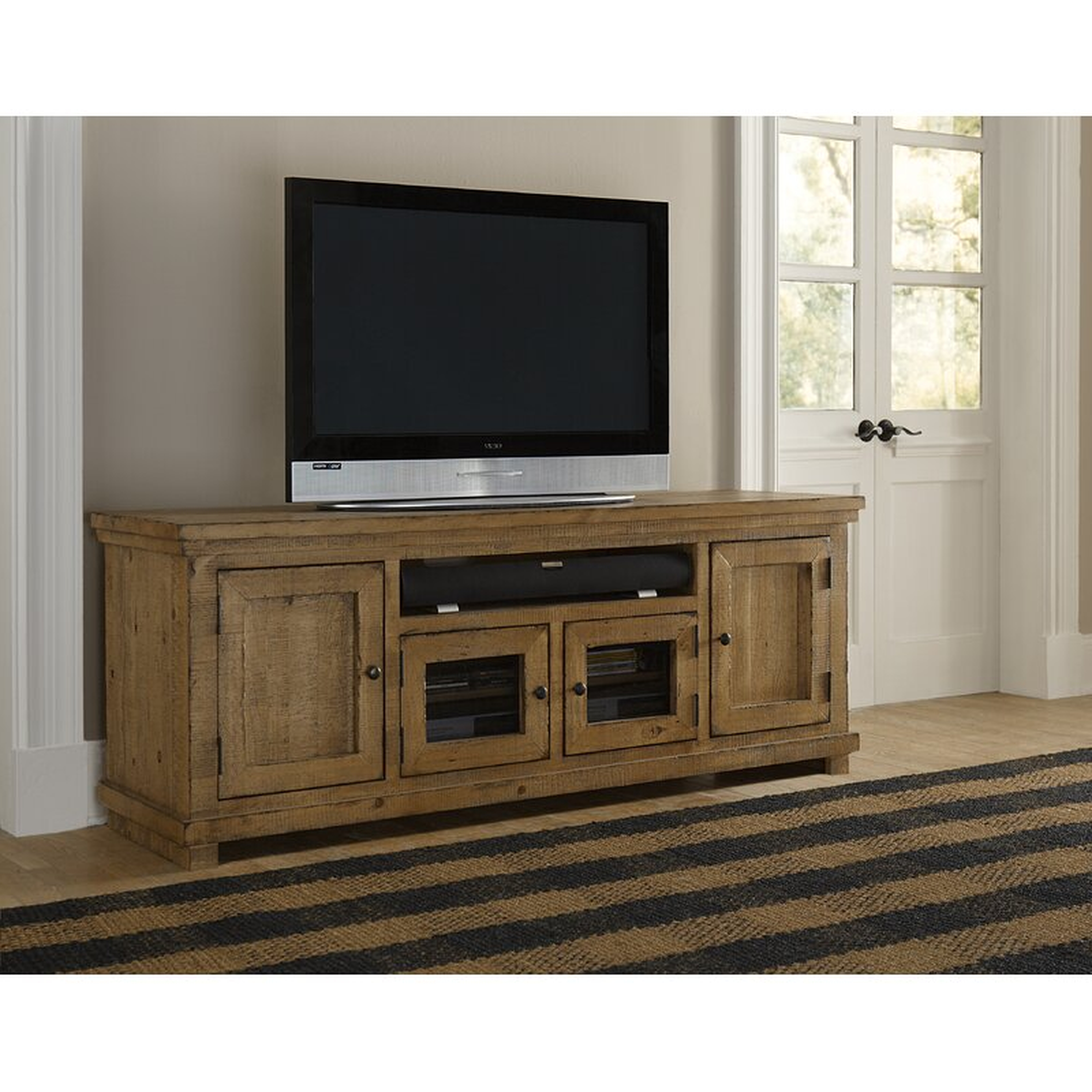 Pineland TV Stand for TVs up to 74 - Wayfair