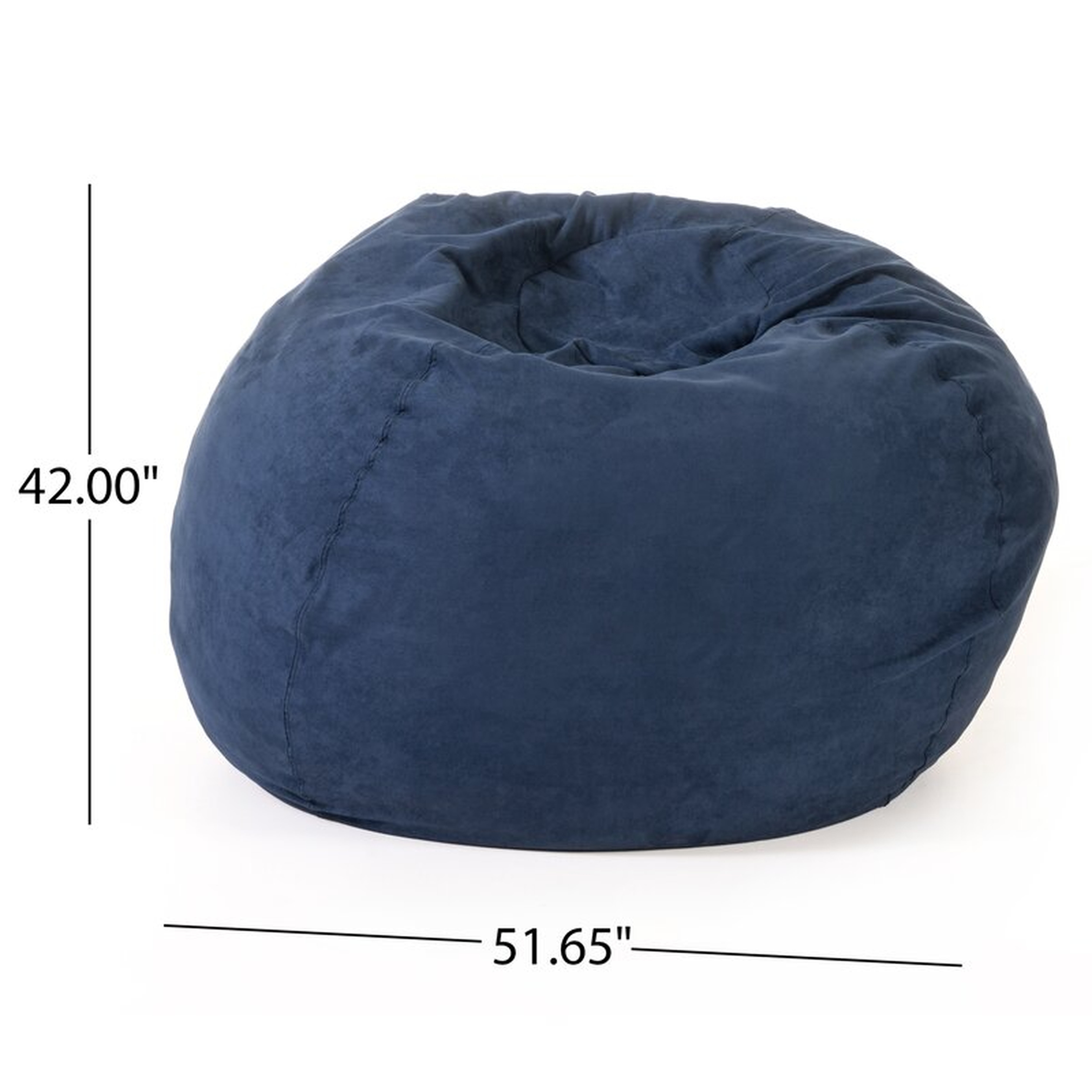 Large Beanbag Cover-midnight blue - Wayfair