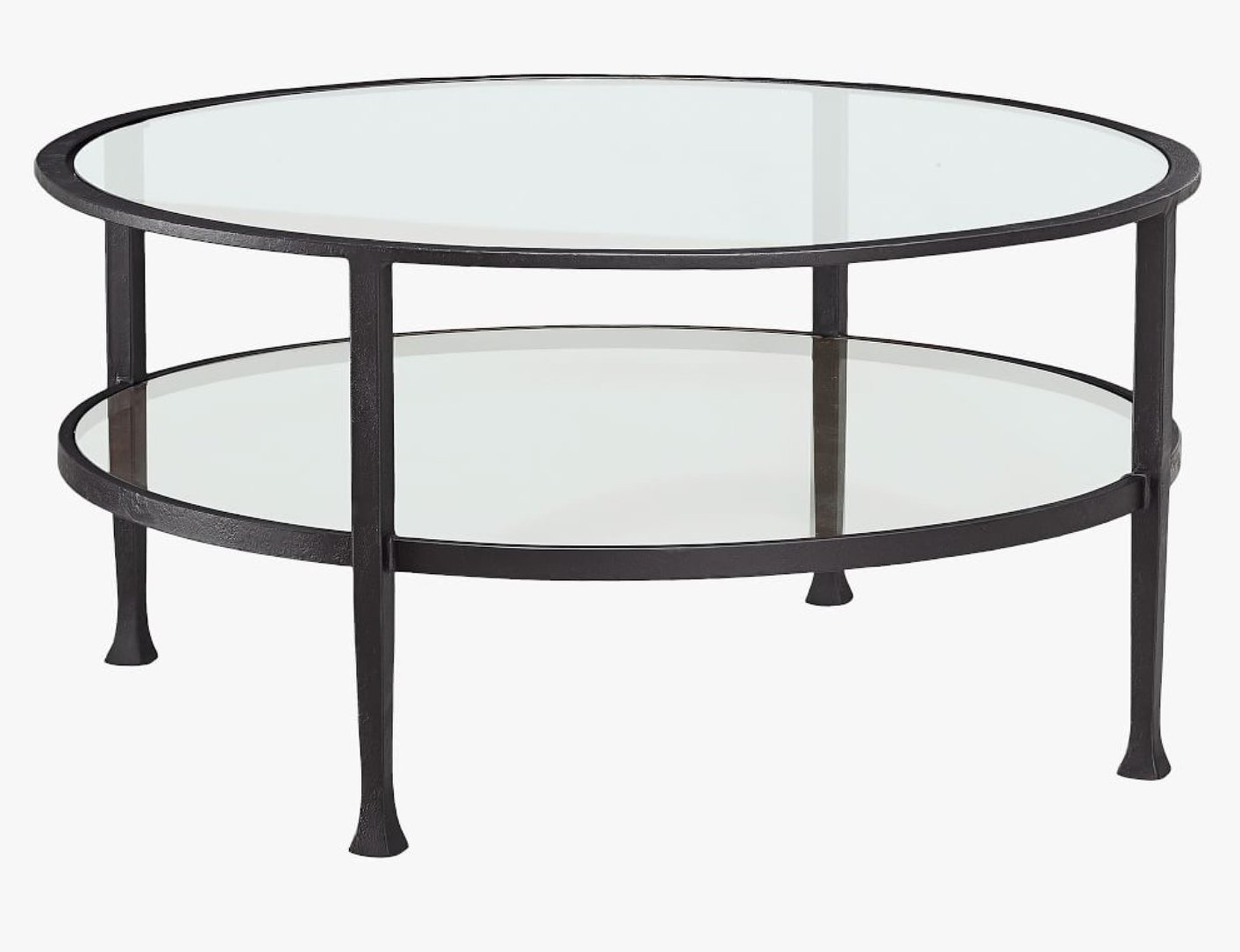 Tanner 36" Round Coffee Table - Pottery Barn