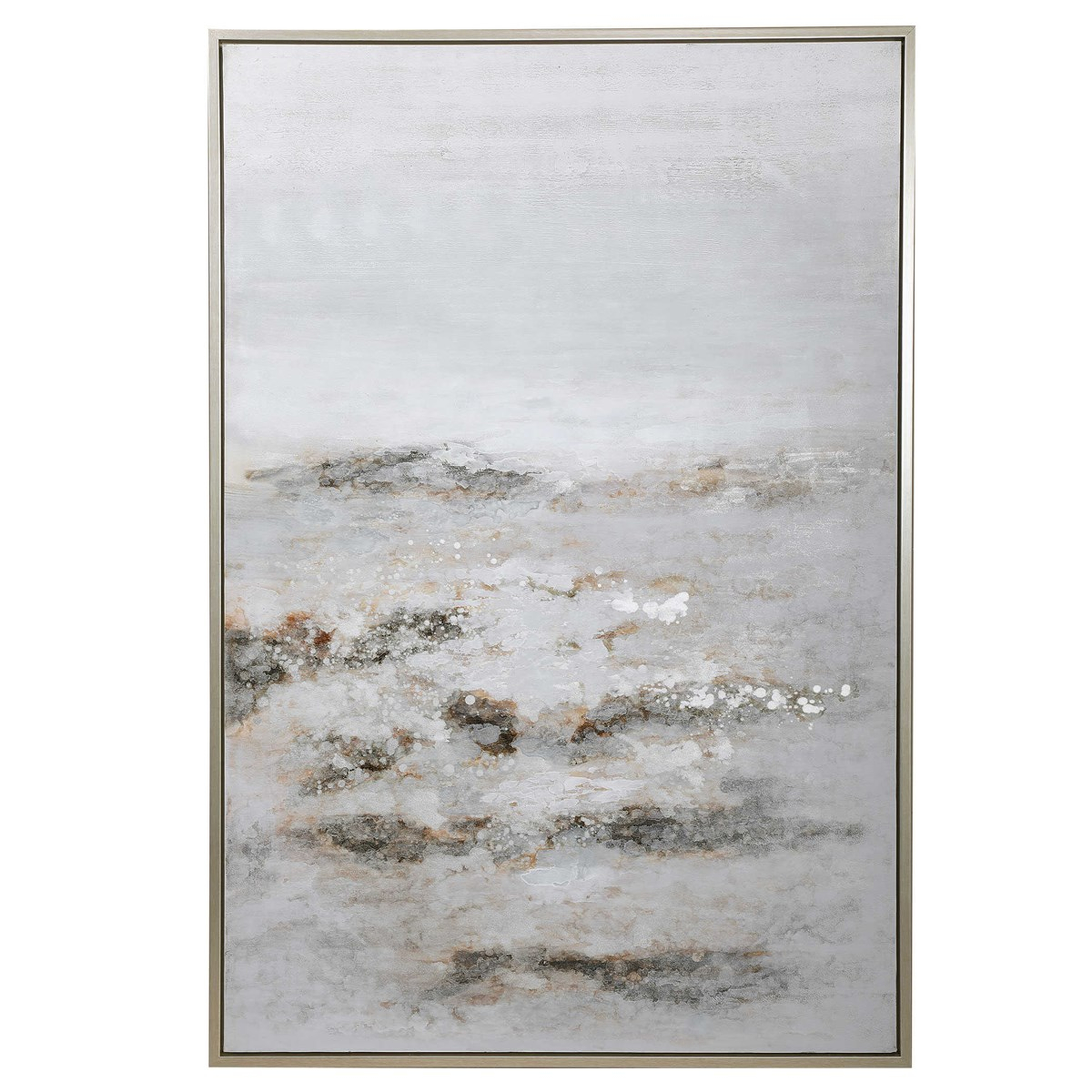 Open Plain Hand Painted Canvas, 42" x 62" - Hudsonhill Foundry