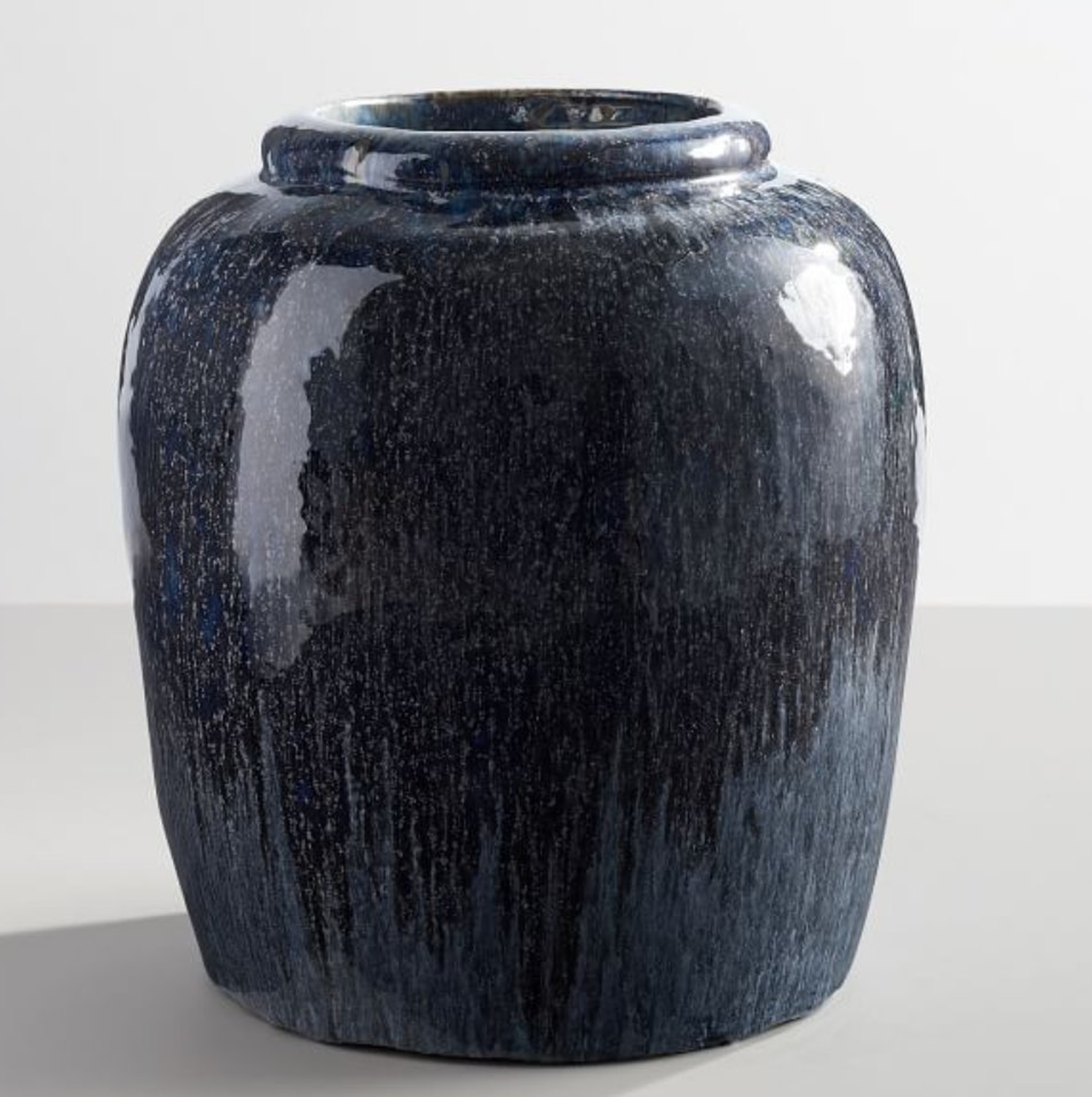 Rustic Blue Vase - Wayfair