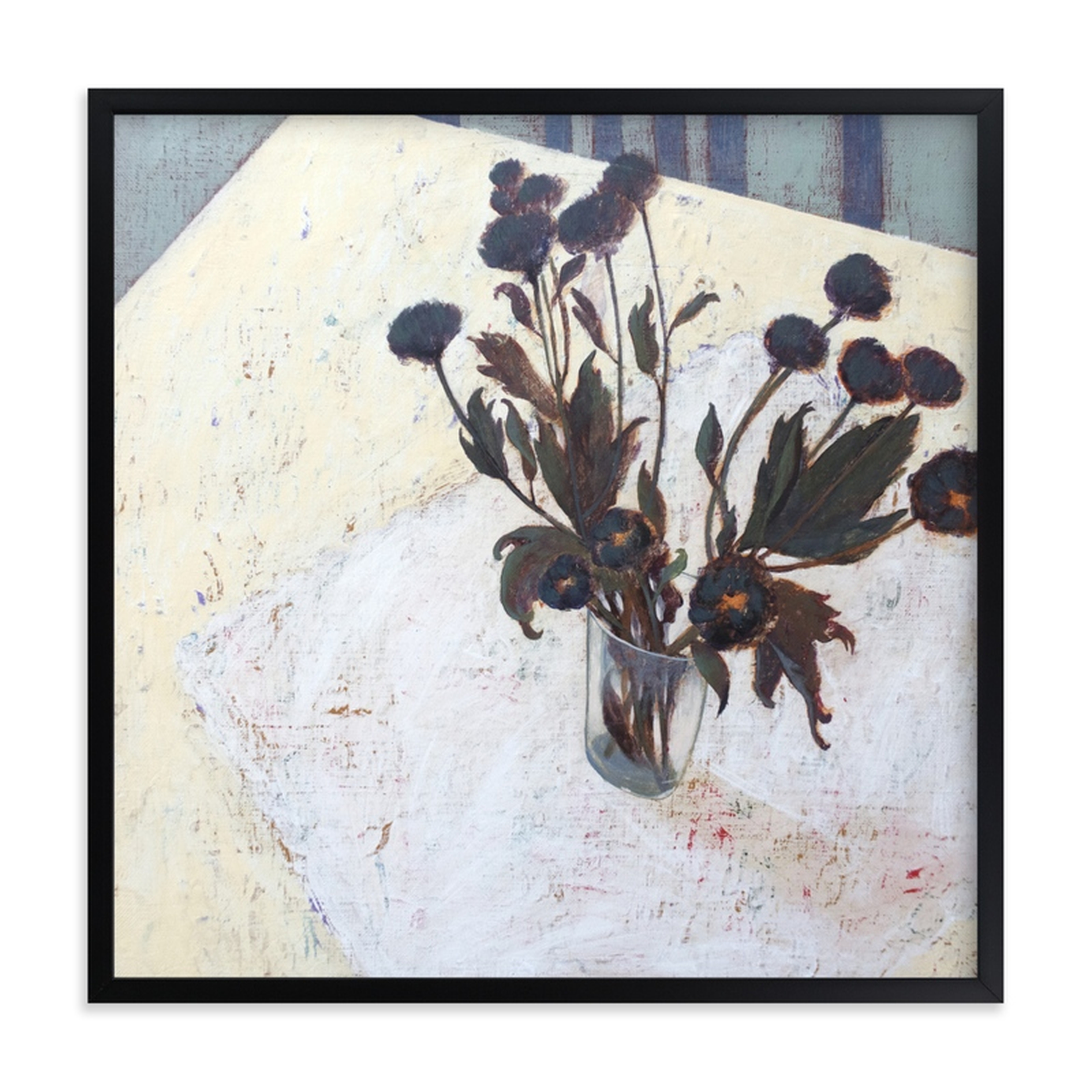 Still life with Chrysanthemums -Dried Chrysanthemum - Minted