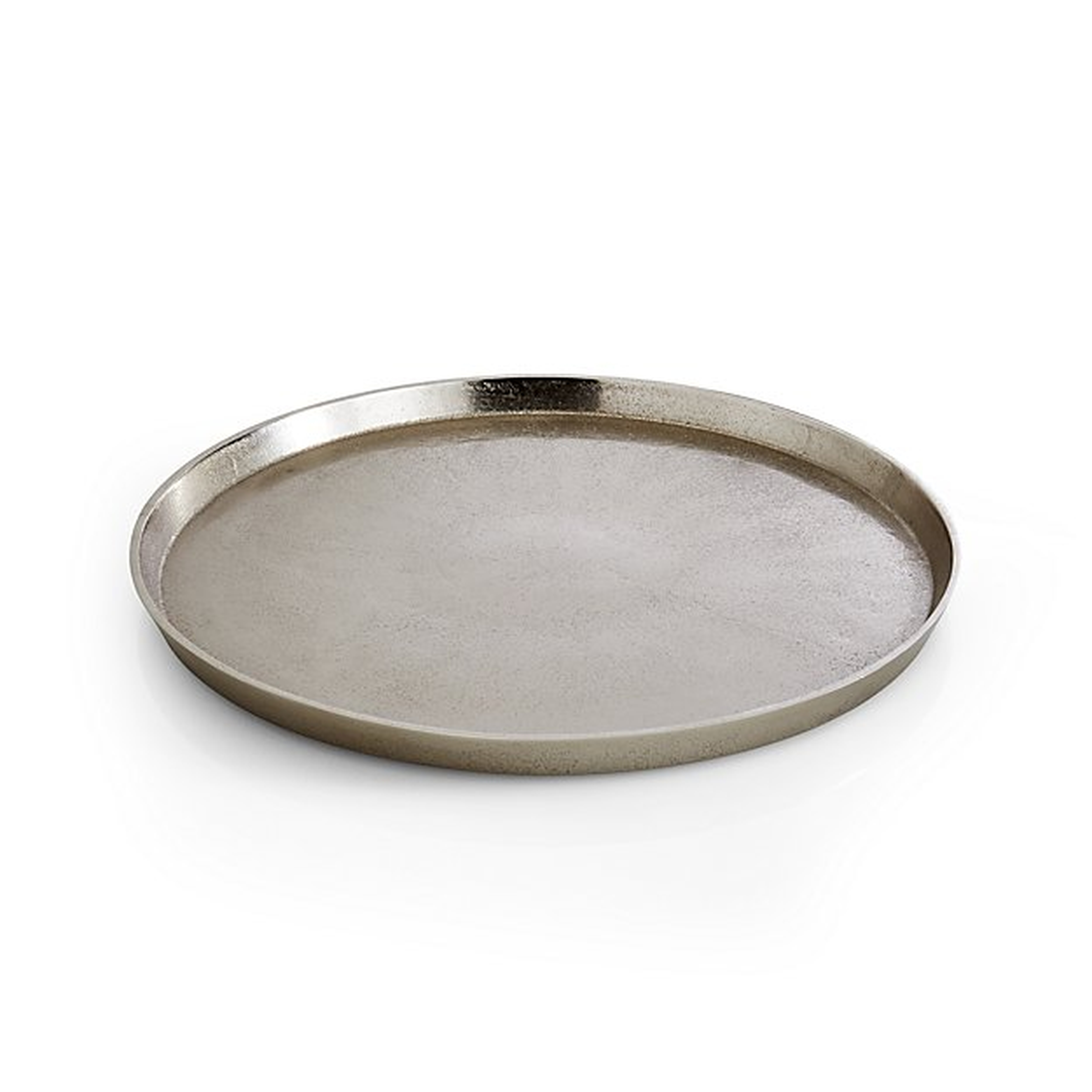 Element Metal Silver Tray - Crate and Barrel