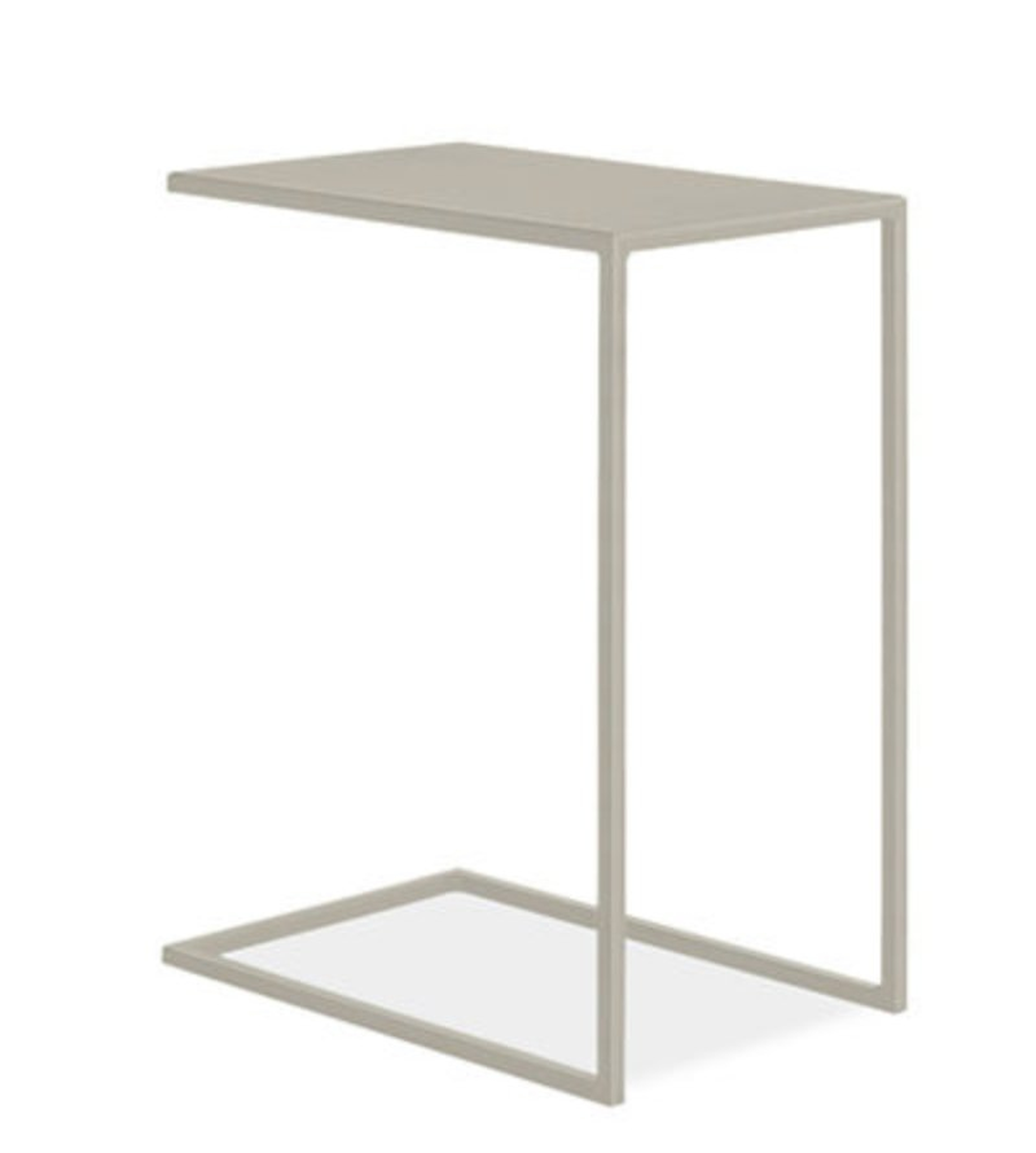 Slim C-Table in Colors Taupe - Room & Board