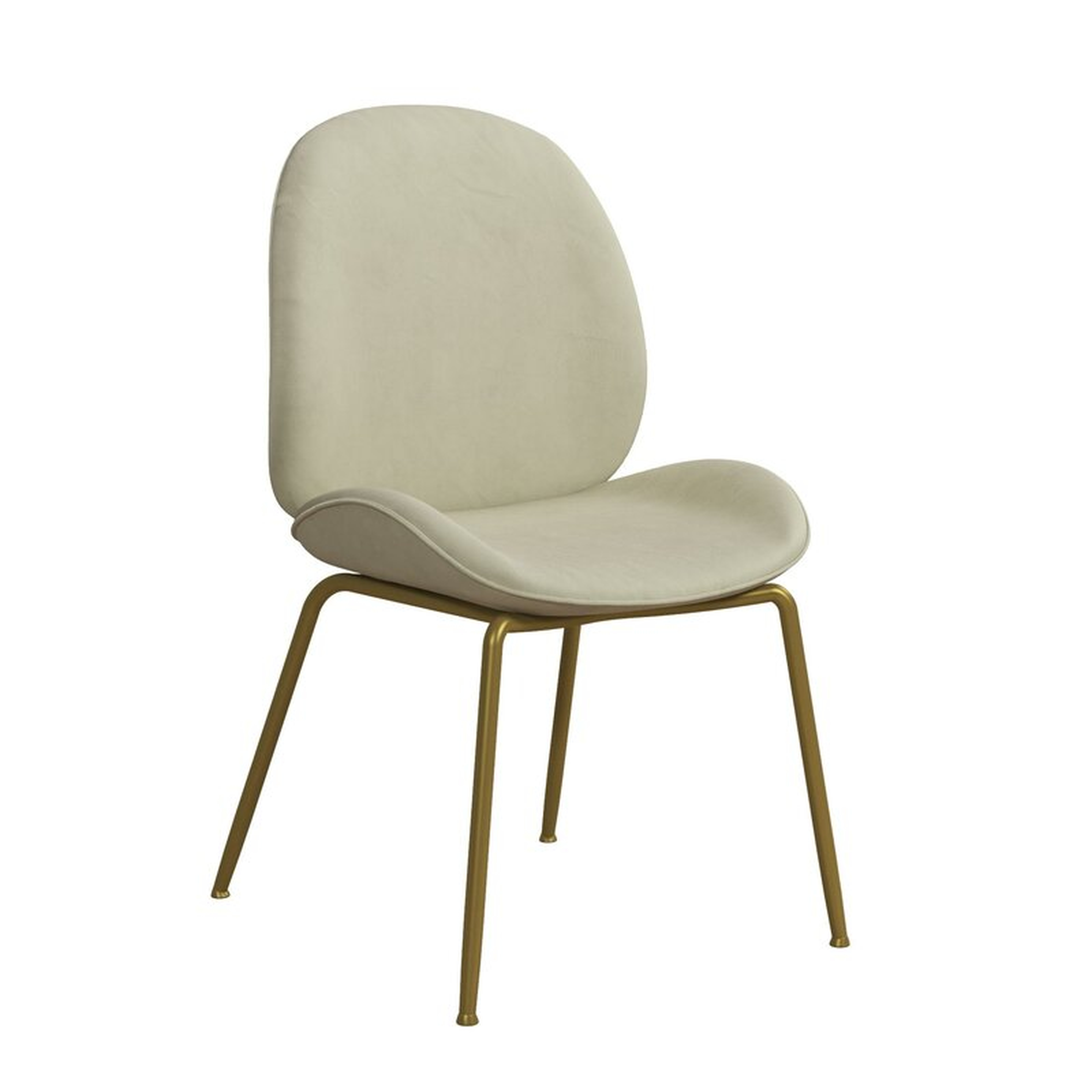 Astor Velvet Upholstered Side Chair - Wayfair