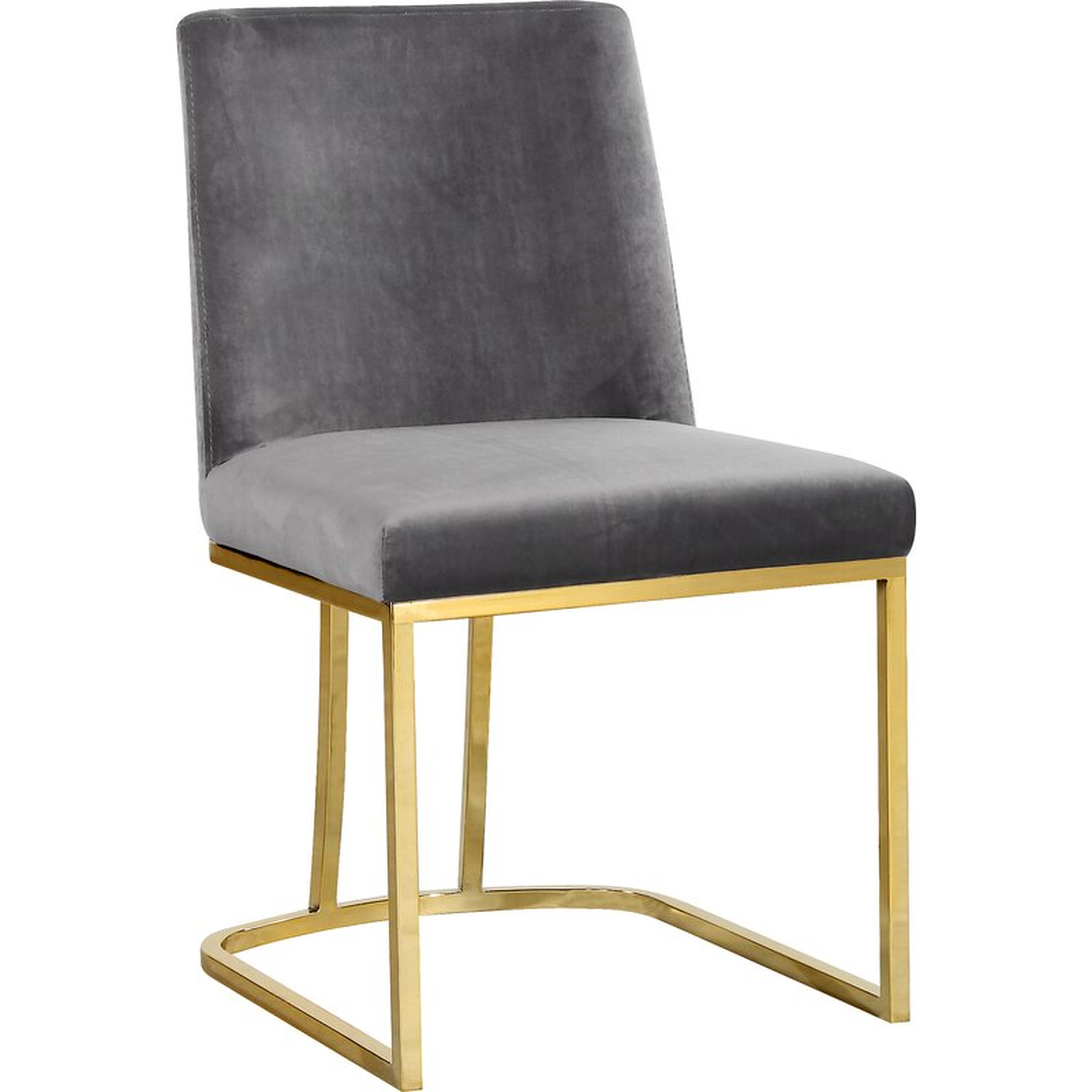 Gray Noah Upholstered Side Chair - Wayfair