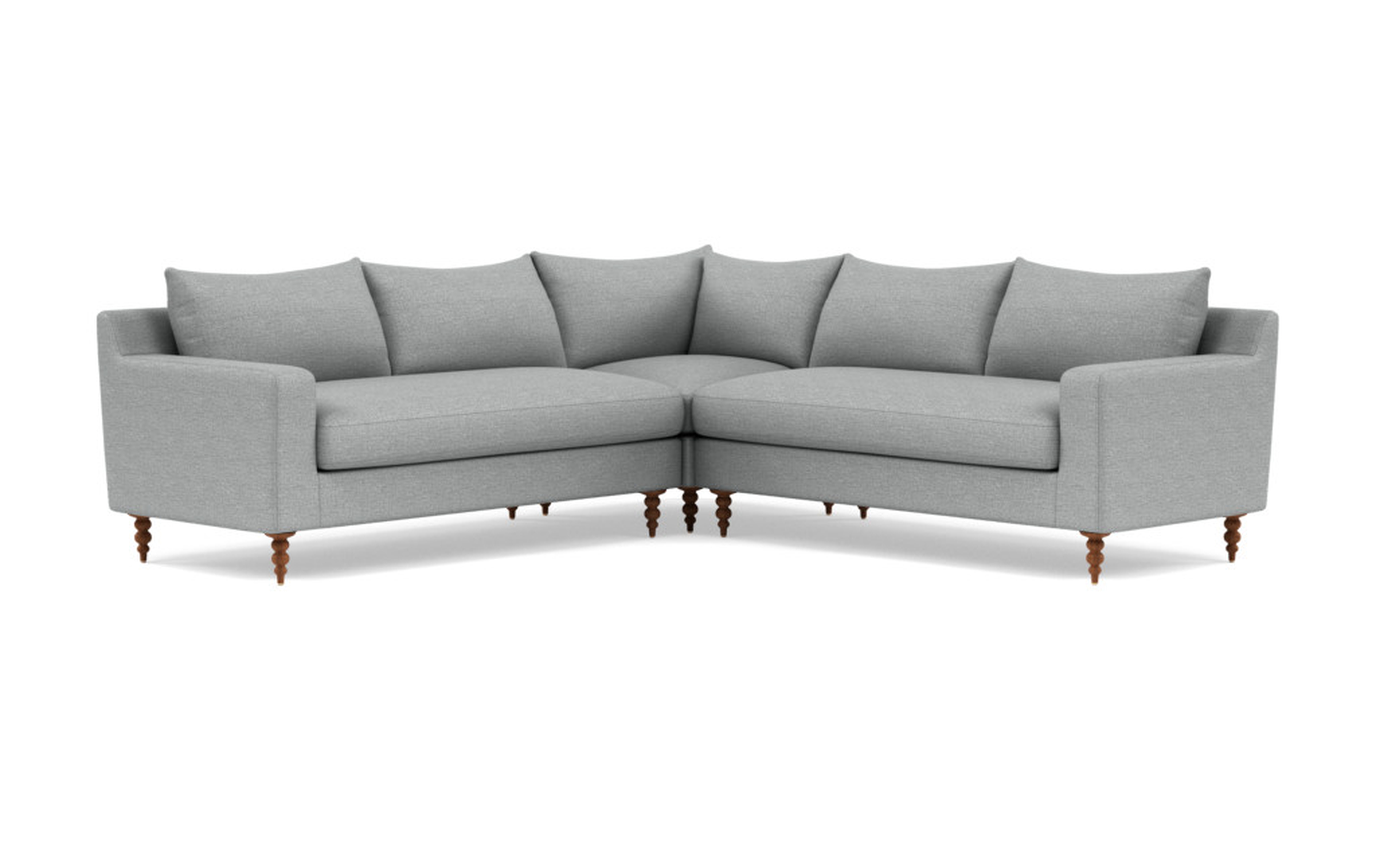 SLOAN Corner 4-Seat Sectional Sofa - Interior Define