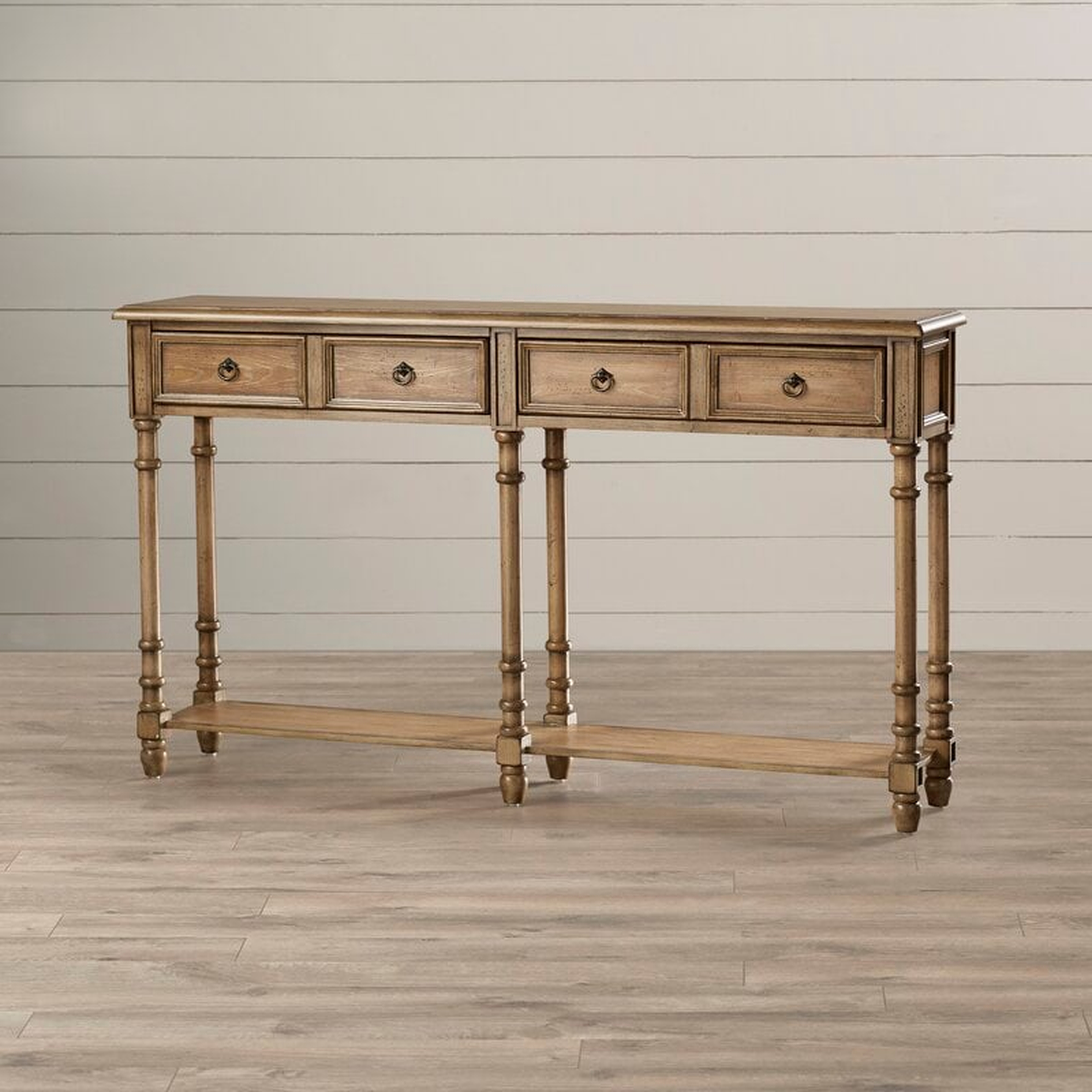58" Solid Wood Console Table - Wayfair