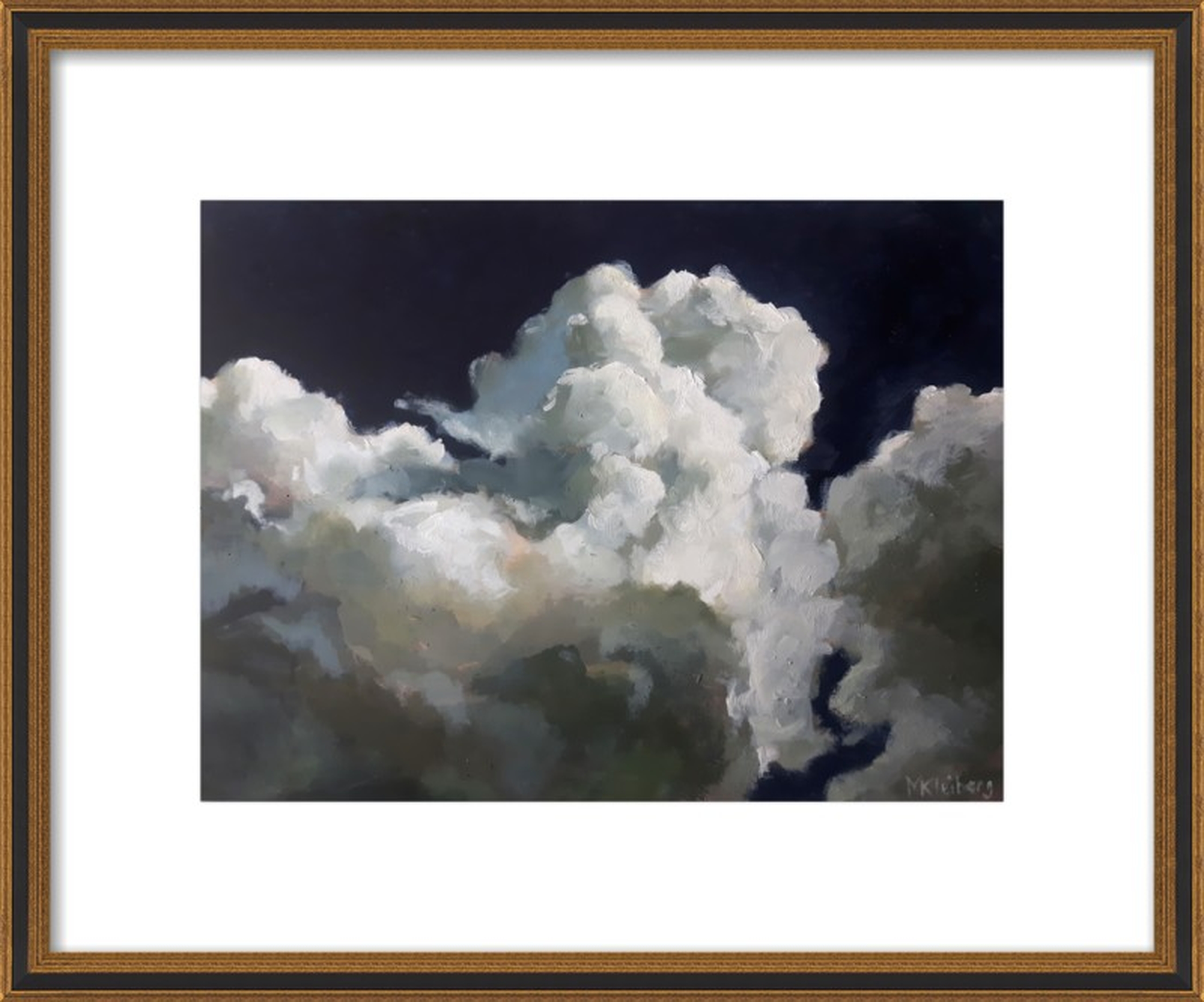 Puffy clouds - Artfully Walls