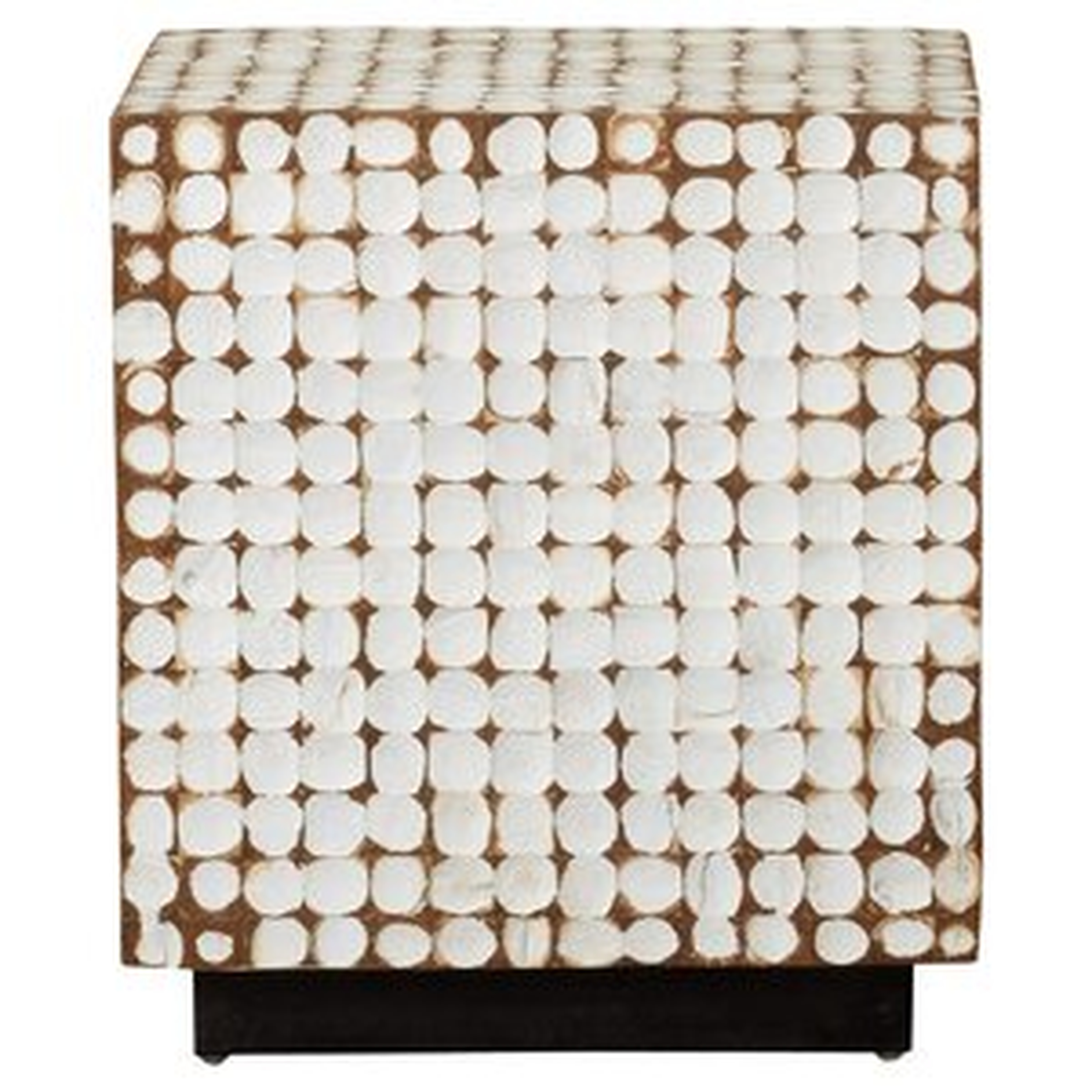 Sherlyn Handcrafted End Table - Wayfair