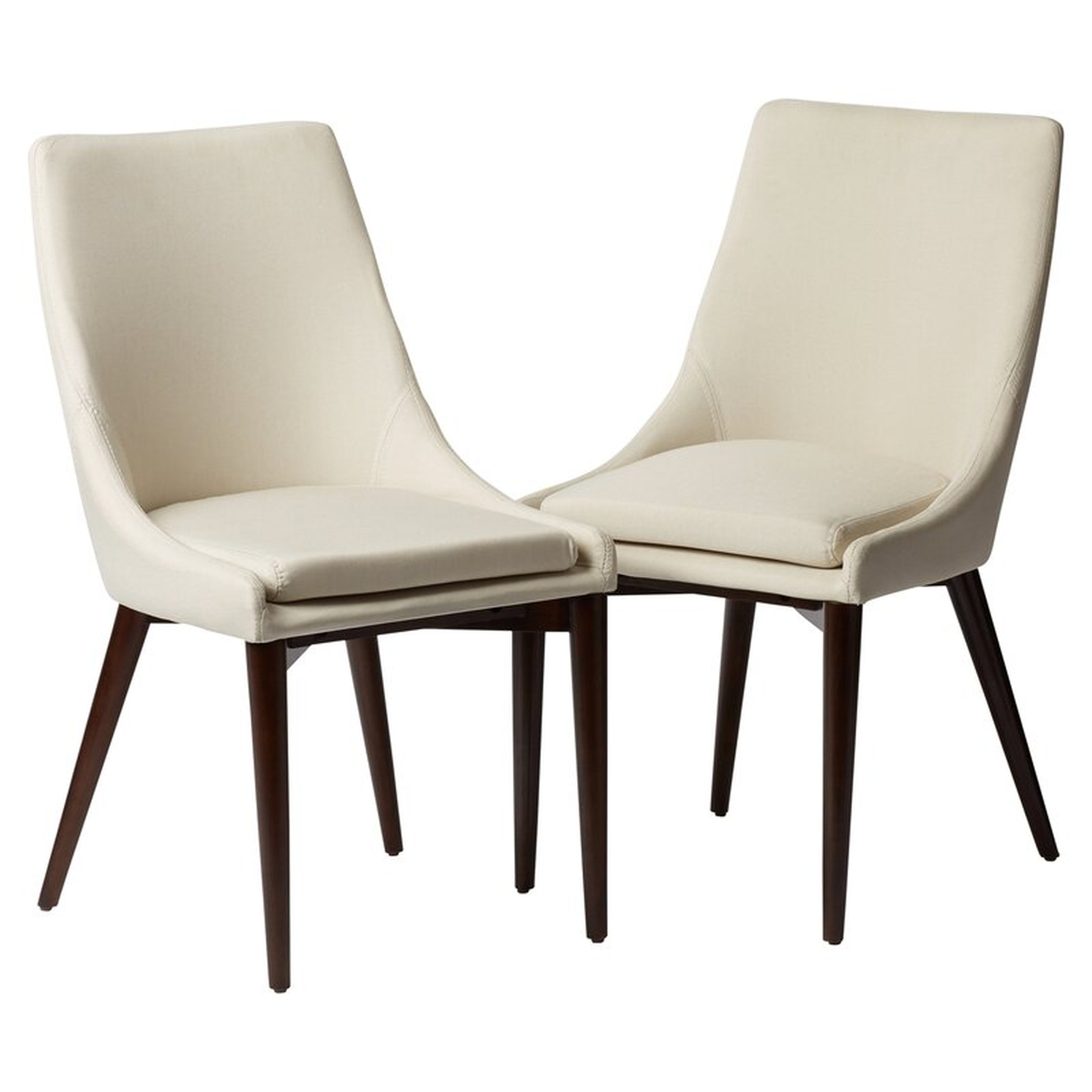 Blaisdell Linen Upholstered Dining Chair (Set of 2) - Wayfair