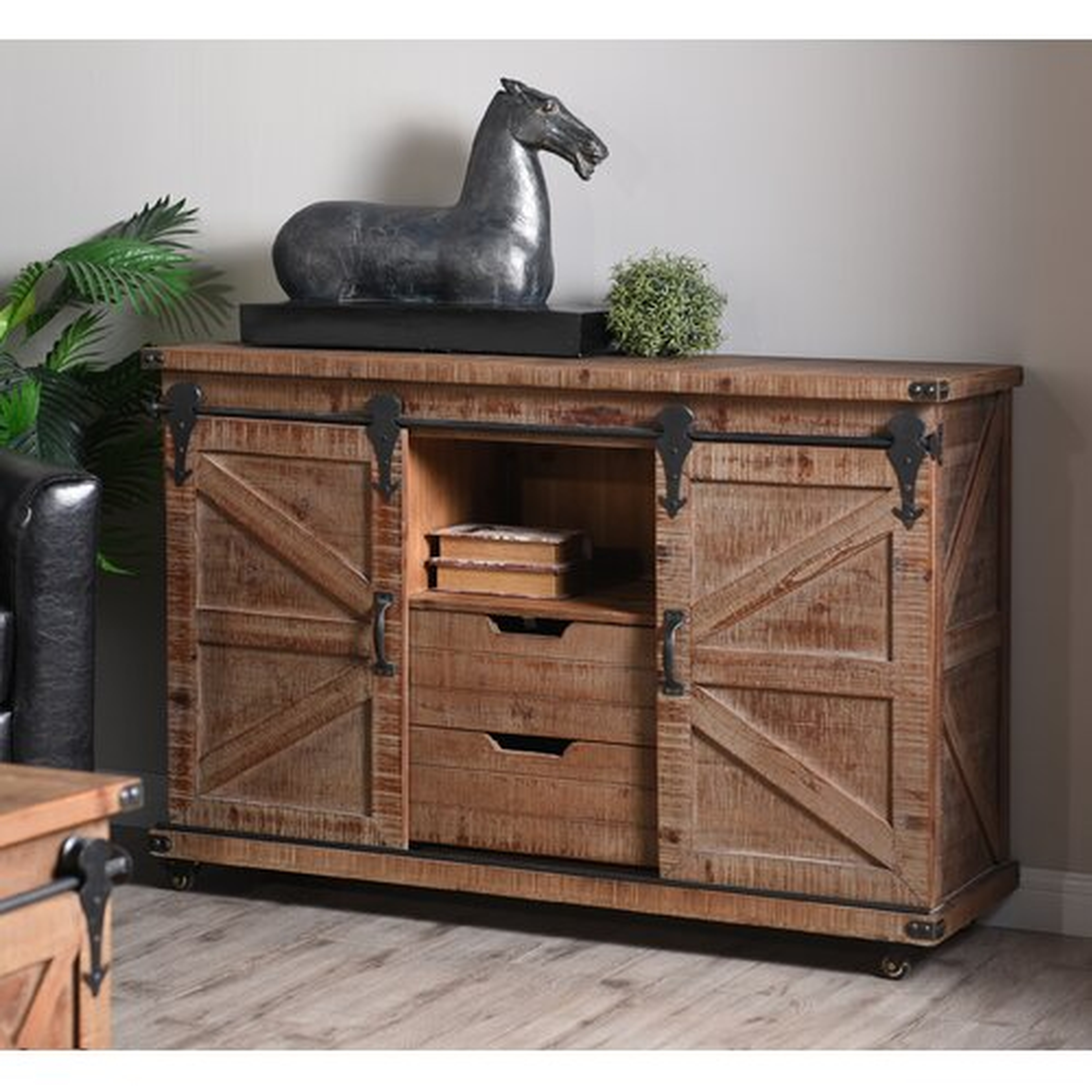 Bjorn 2 Door Accent Cabinet - Wayfair