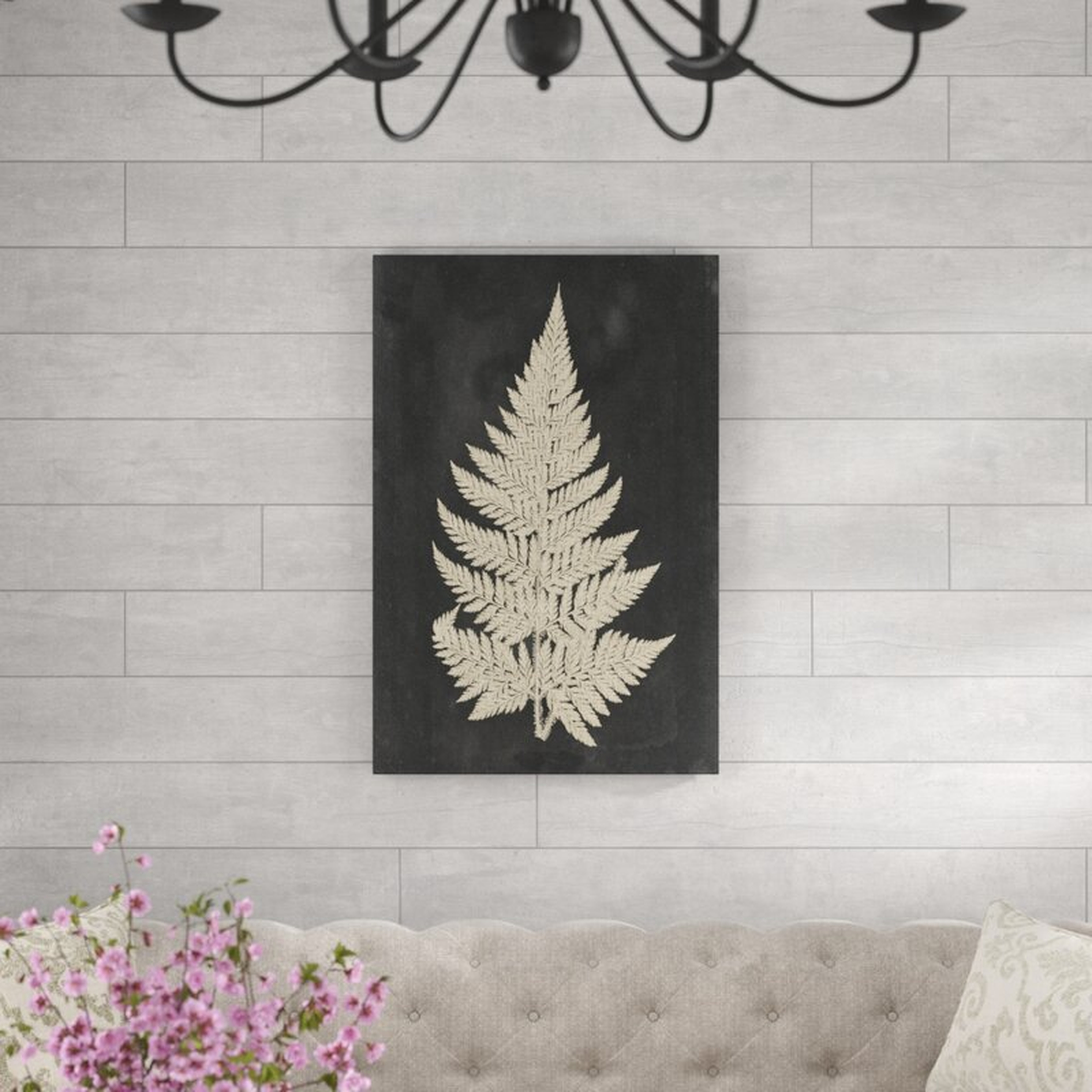 Wrapped Canvas  Linen Fern I by Vision Studio - Graphic Art on Canvas  Linen Fern I by Vision Studio - Graphic Art on Canvas 36" H x 24" W x 1.25" D Linen Fern I by Vision Studio - Graphic Art on Canvas// Wrapped canvas - Wayfair