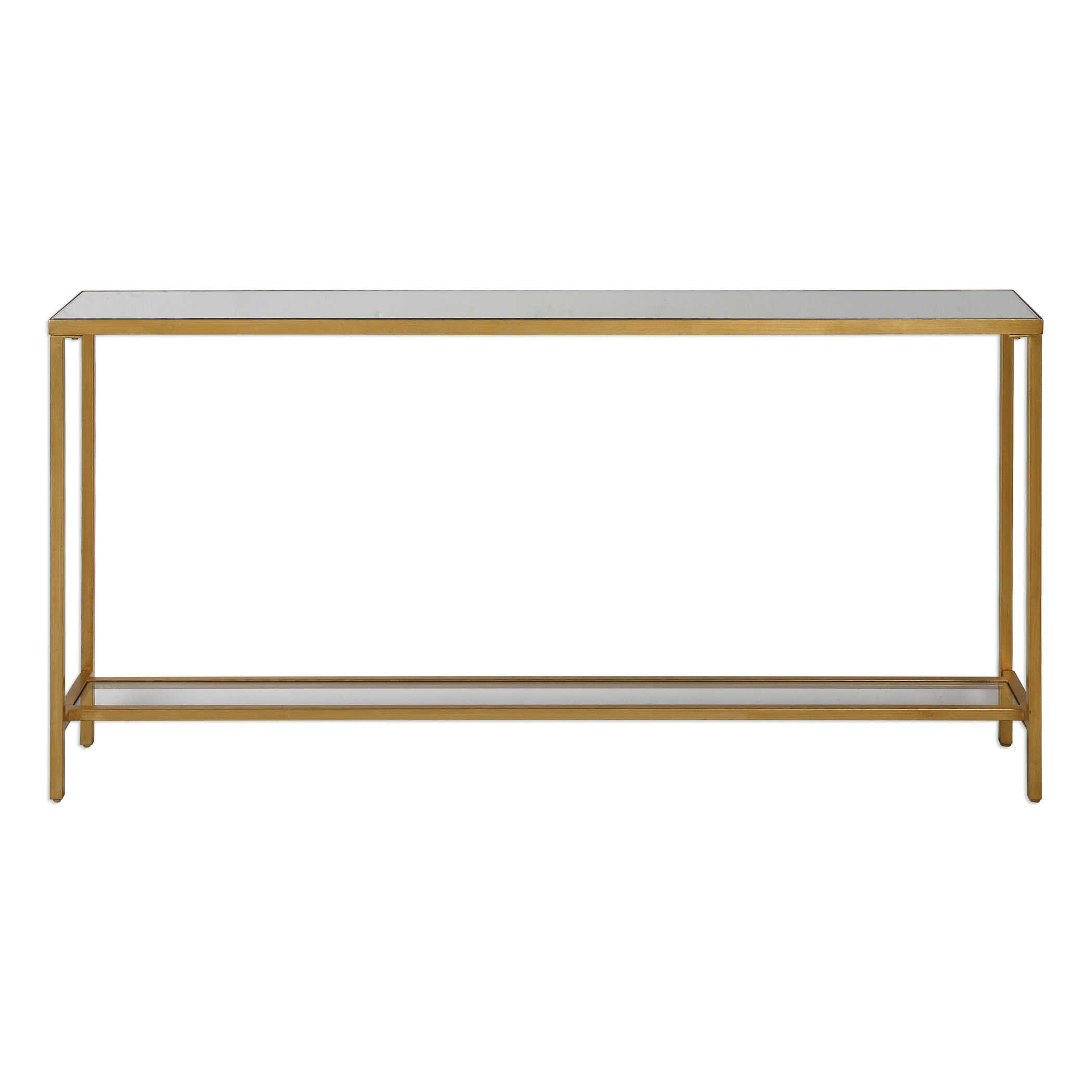 Hayley Gold Console Table - Hudsonhill Foundry