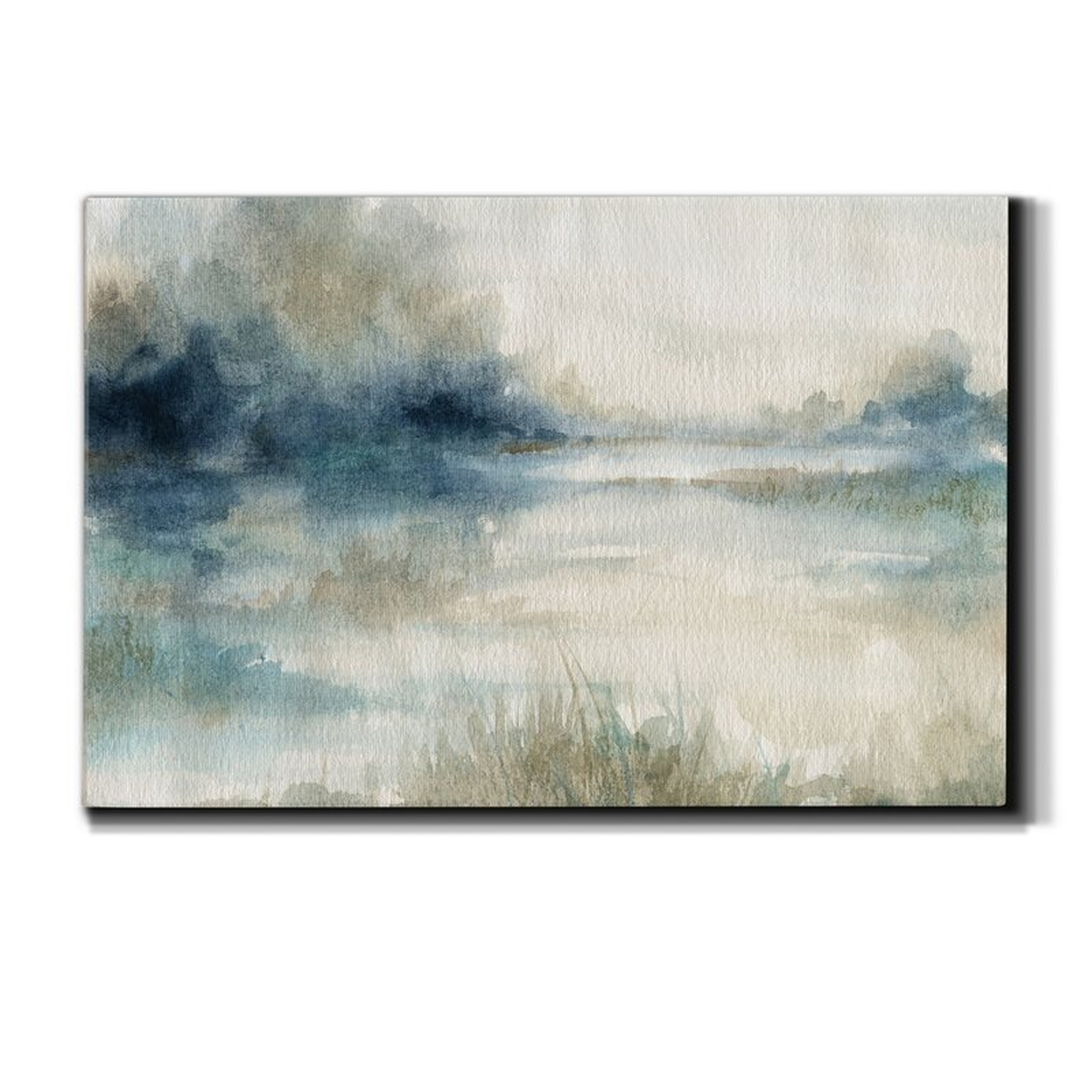 Still Evening Waters II - Wrapped Canvas Print - Wayfair