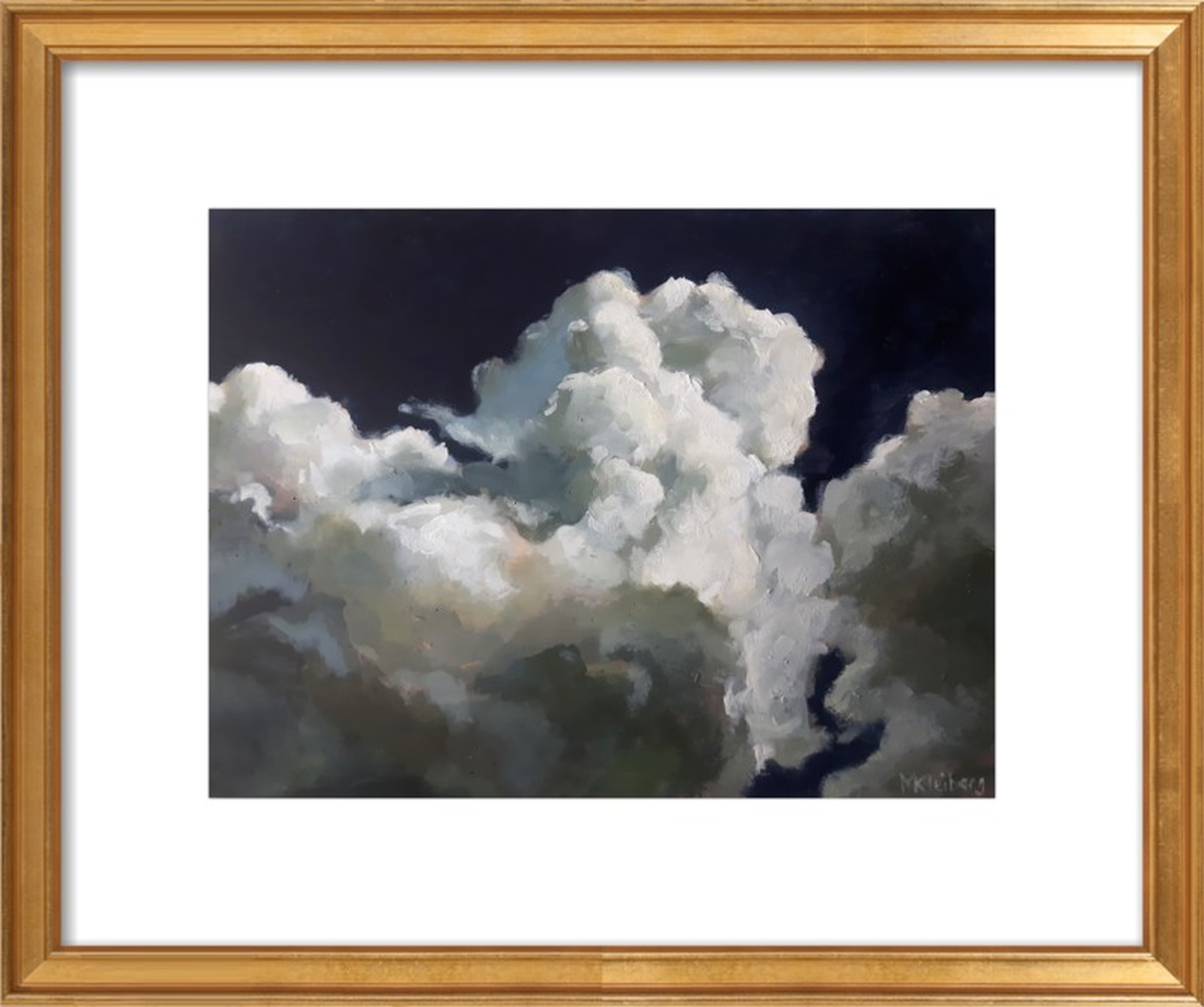 Puffy clouds - Artfully Walls