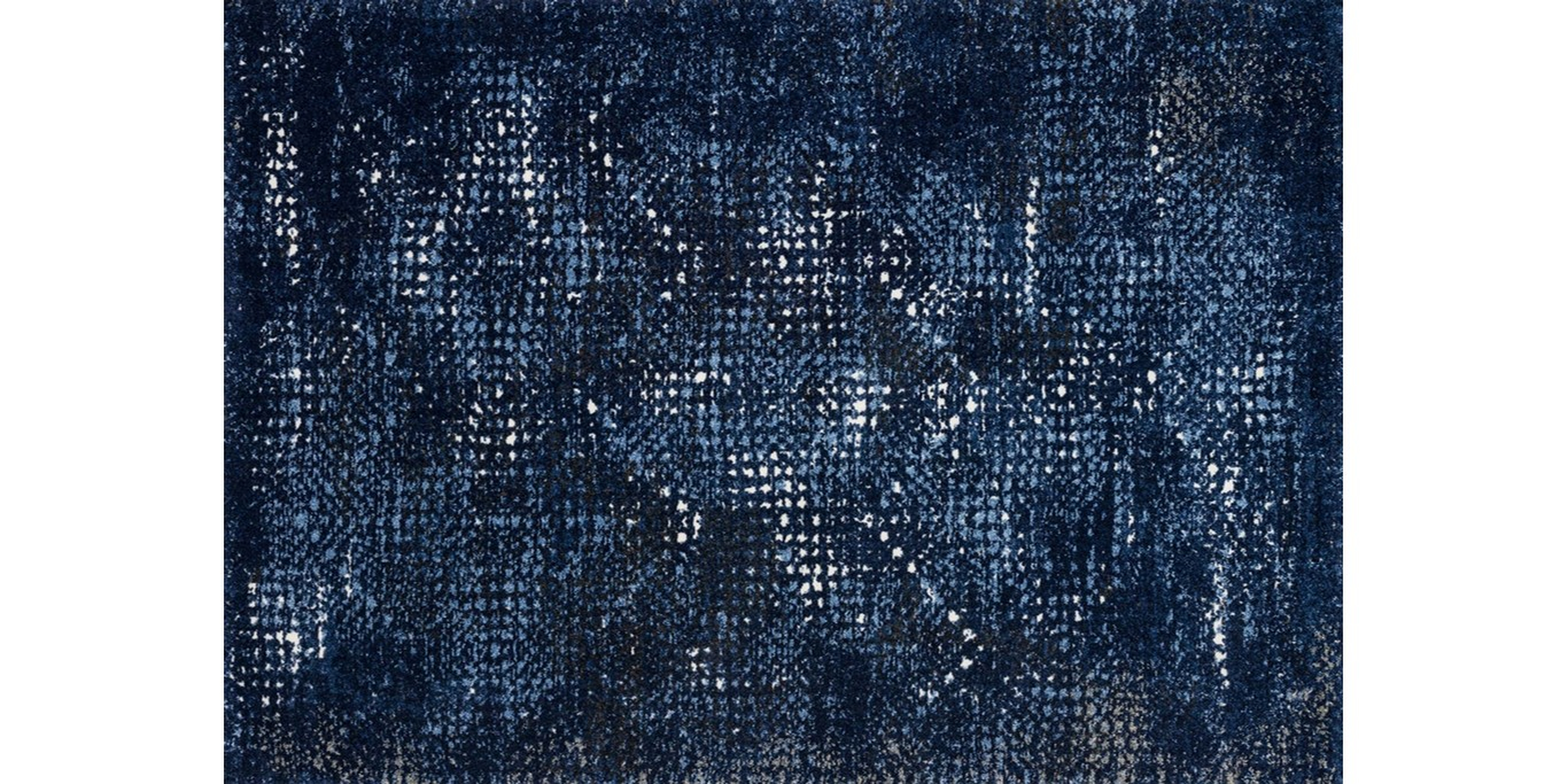 Viera Collection VR-08 DARK BLUE / LIGHT BLUE - Loloi Rugs