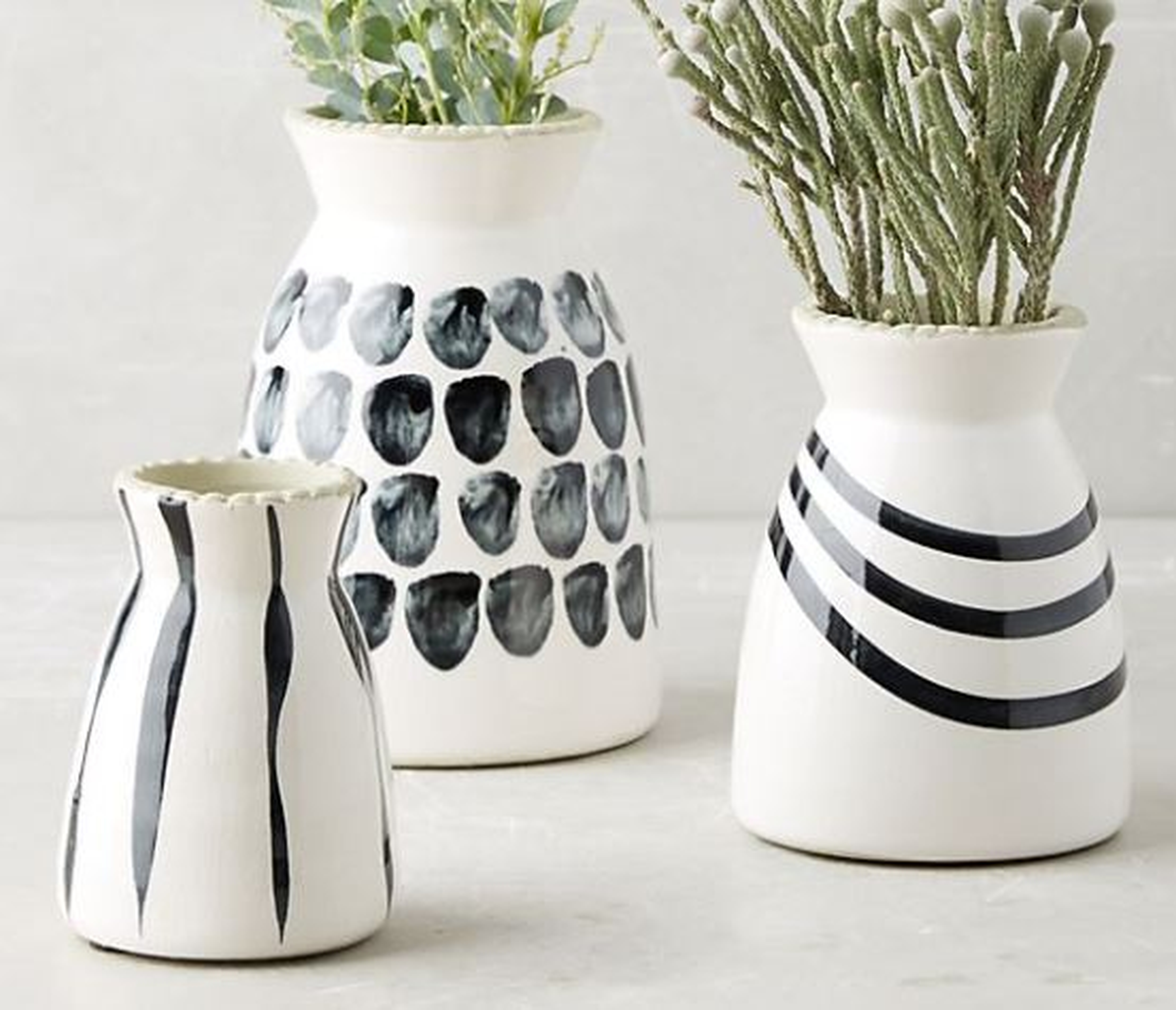 Kupia Handpainted Vase Set - Anthropologie
