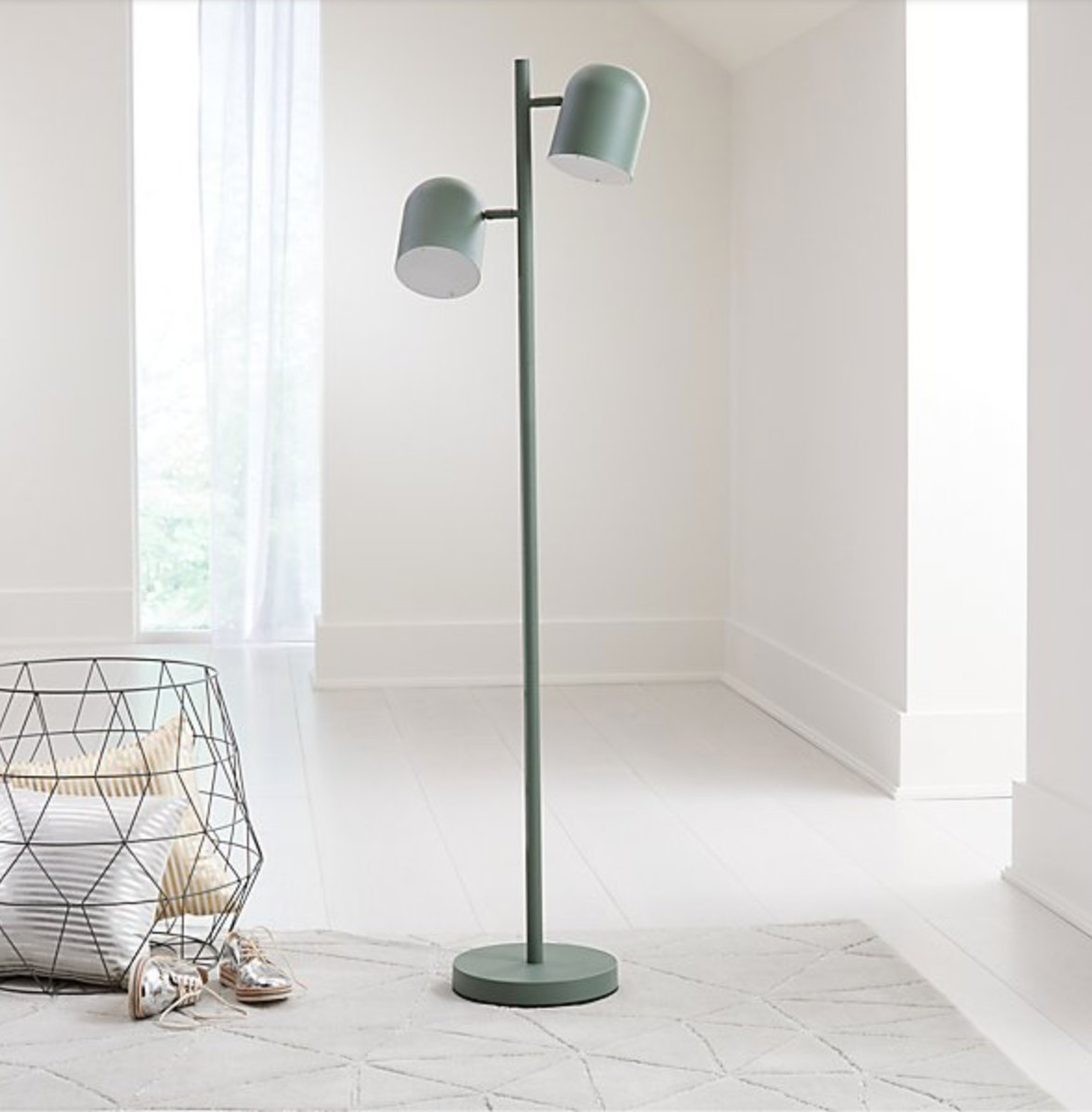 Green Touch Floor Lamp - Crate and Barrel