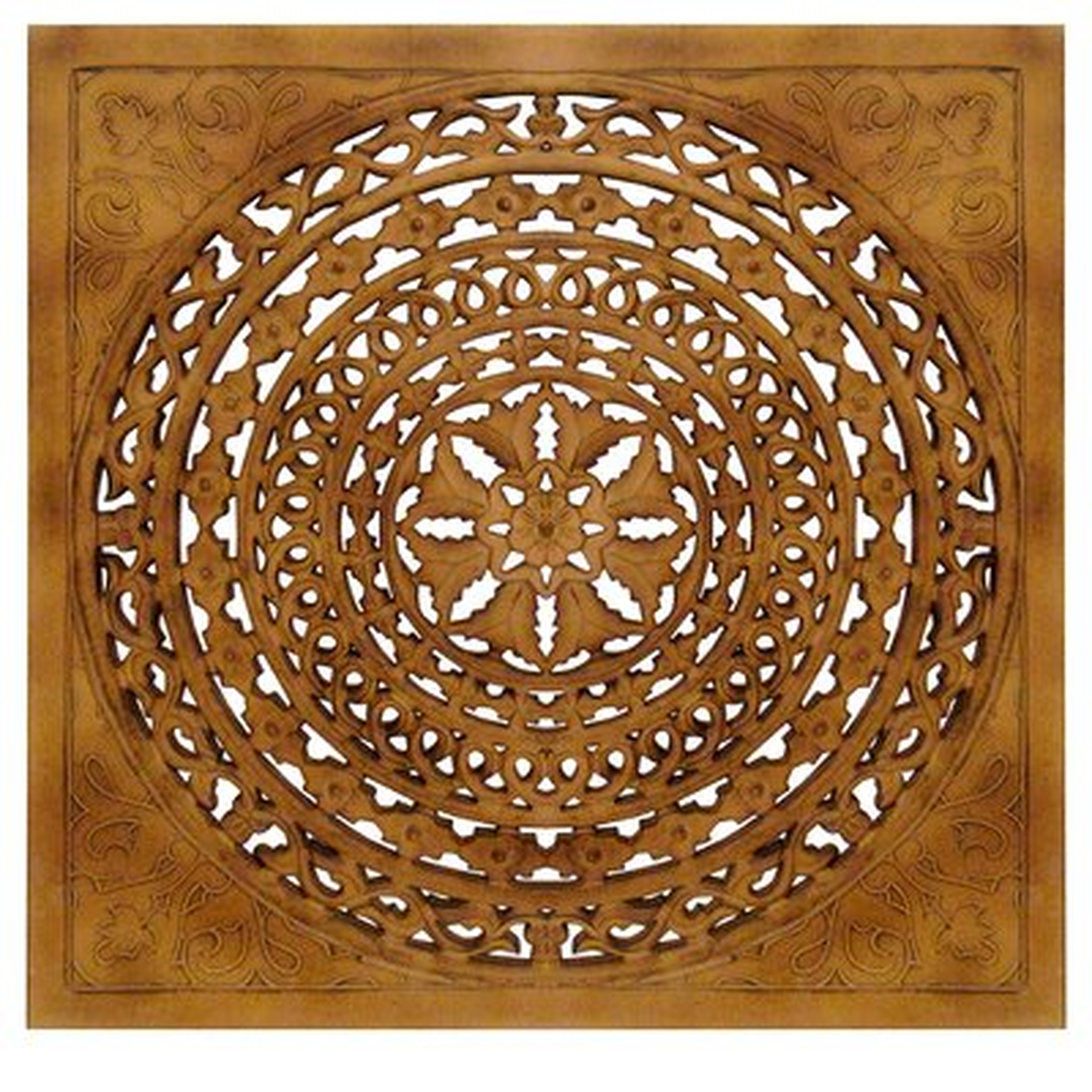 All Carved Square Wall Décor - Wayfair