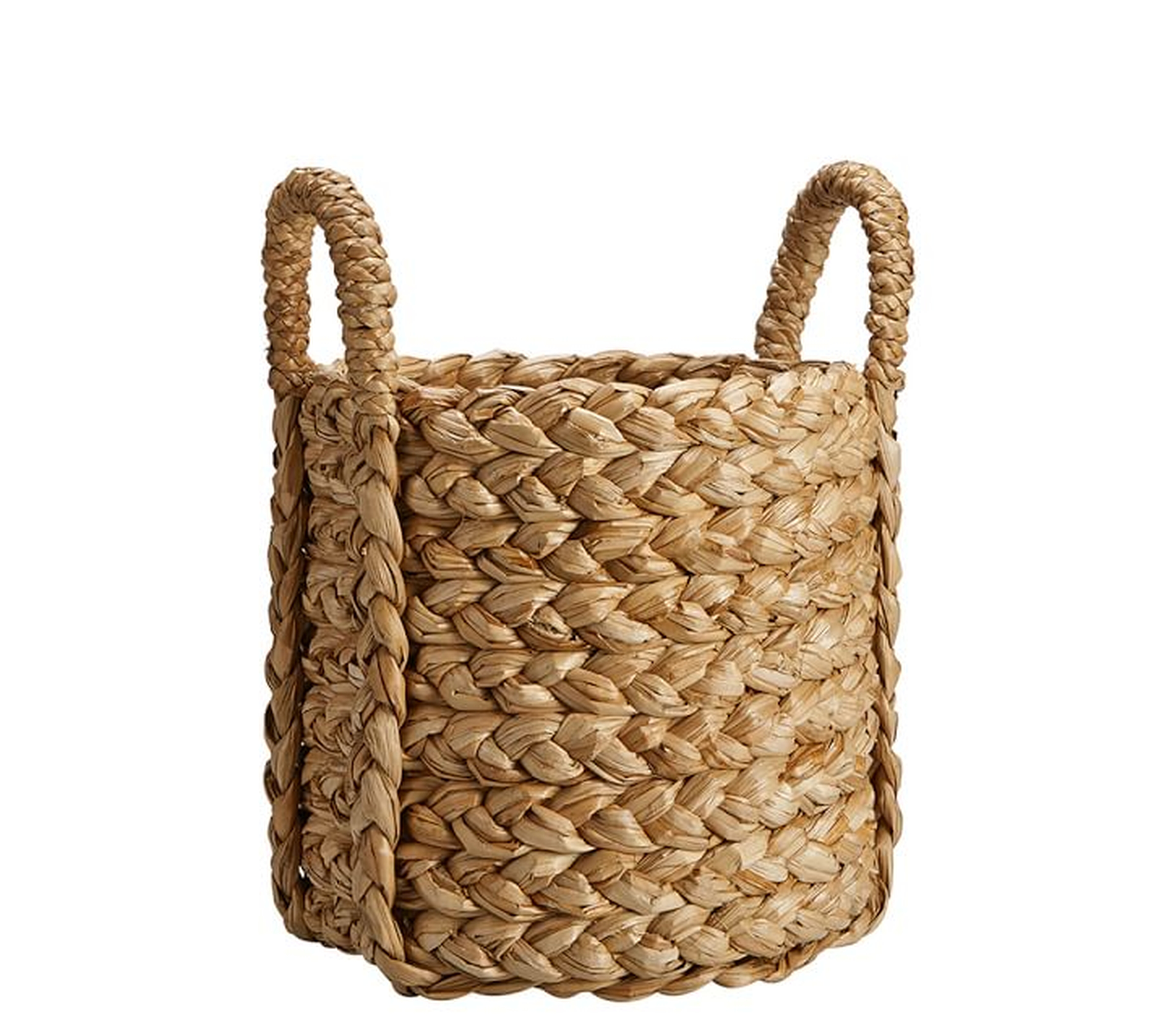 Beachcomber Handwoven Seagrass Round Handled Baskets - Large Tote - Pottery Barn