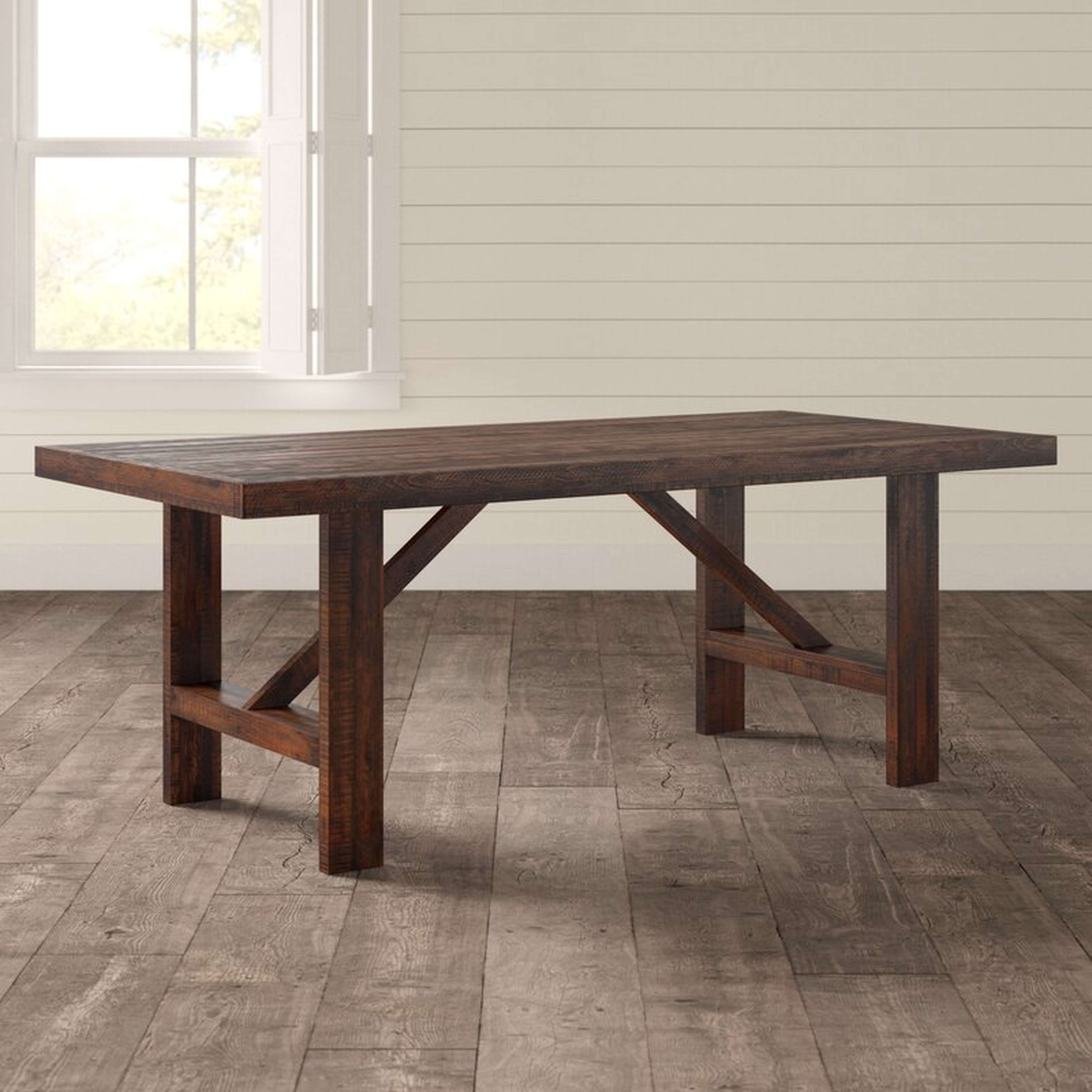 Hurley Acacia Solid Wood Dining Table - Birch Lane