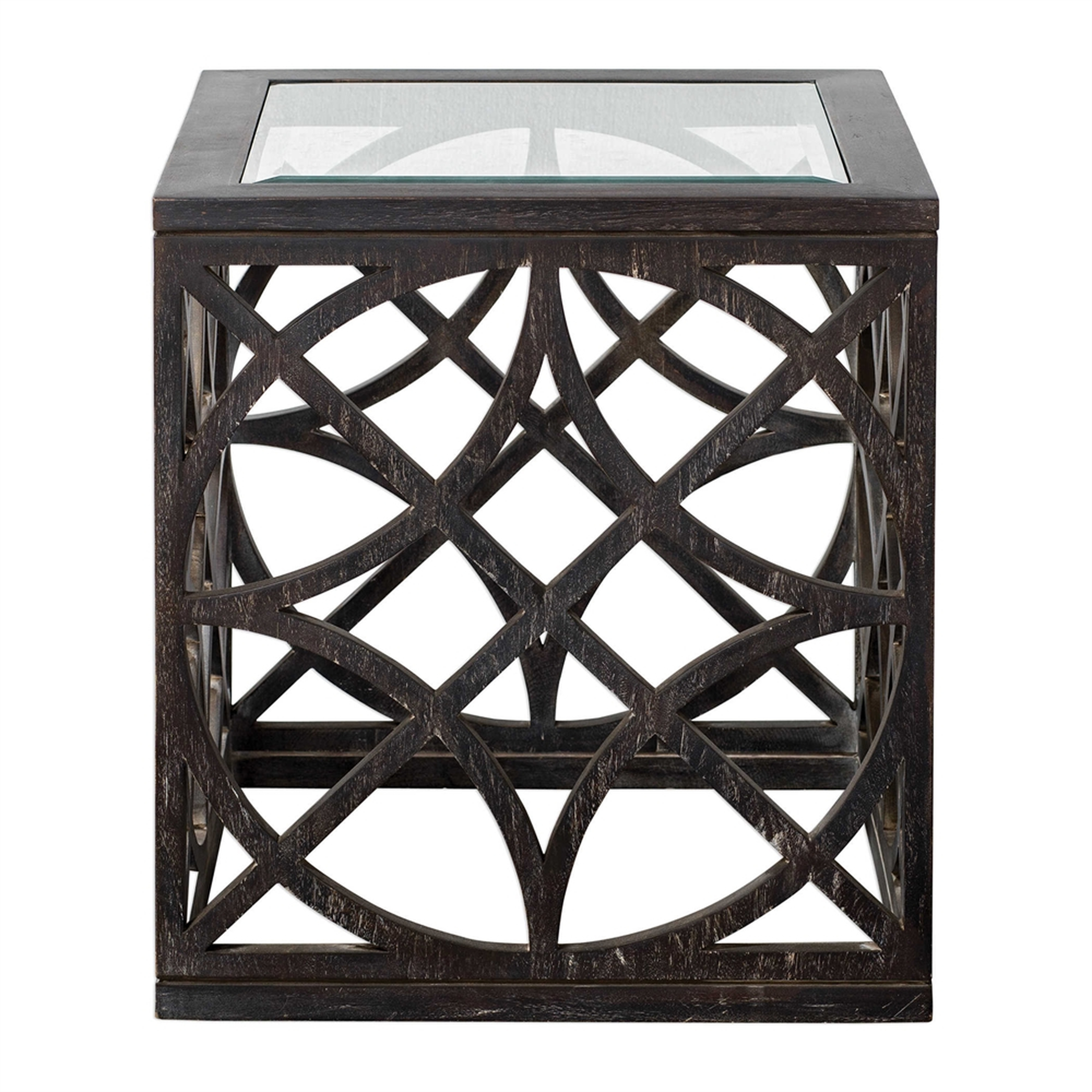Janeva Accent Table, Ash - Hudsonhill Foundry