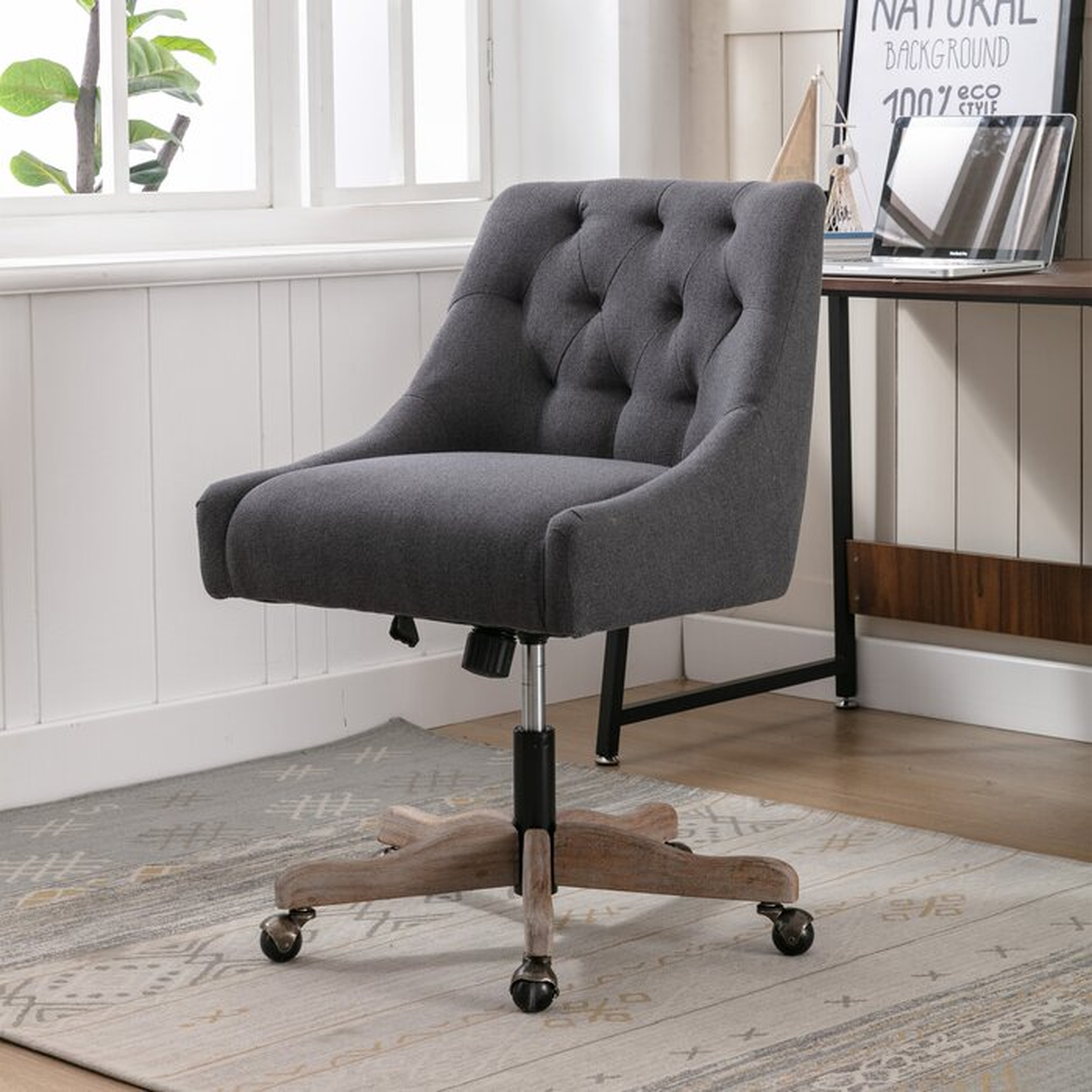 Swivel Shell Chair For Living Room Modern Leisure Office Chair - Wayfair