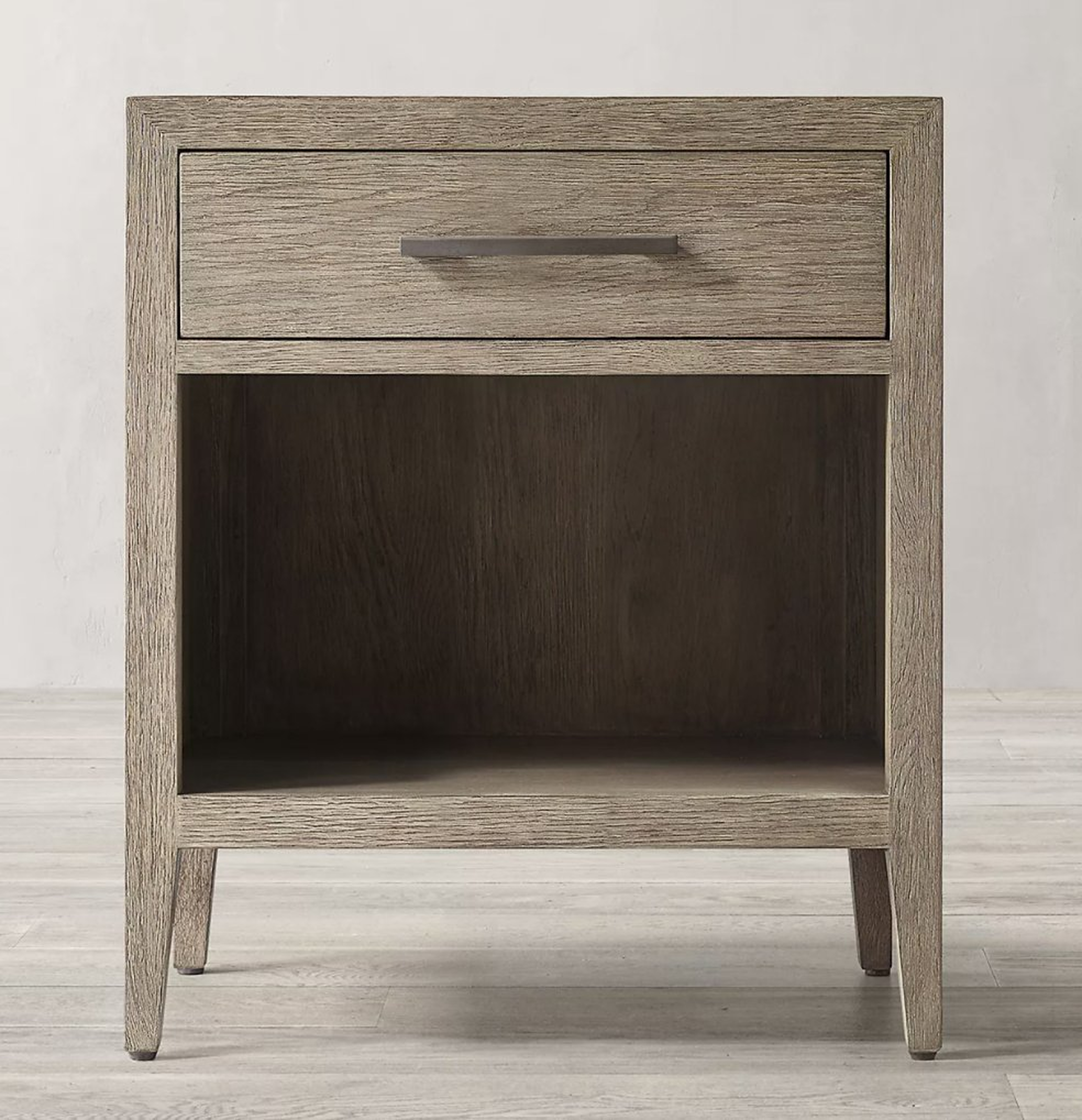 FRENCH CONTEMPORARY OPEN NIGHTSTAND - RH