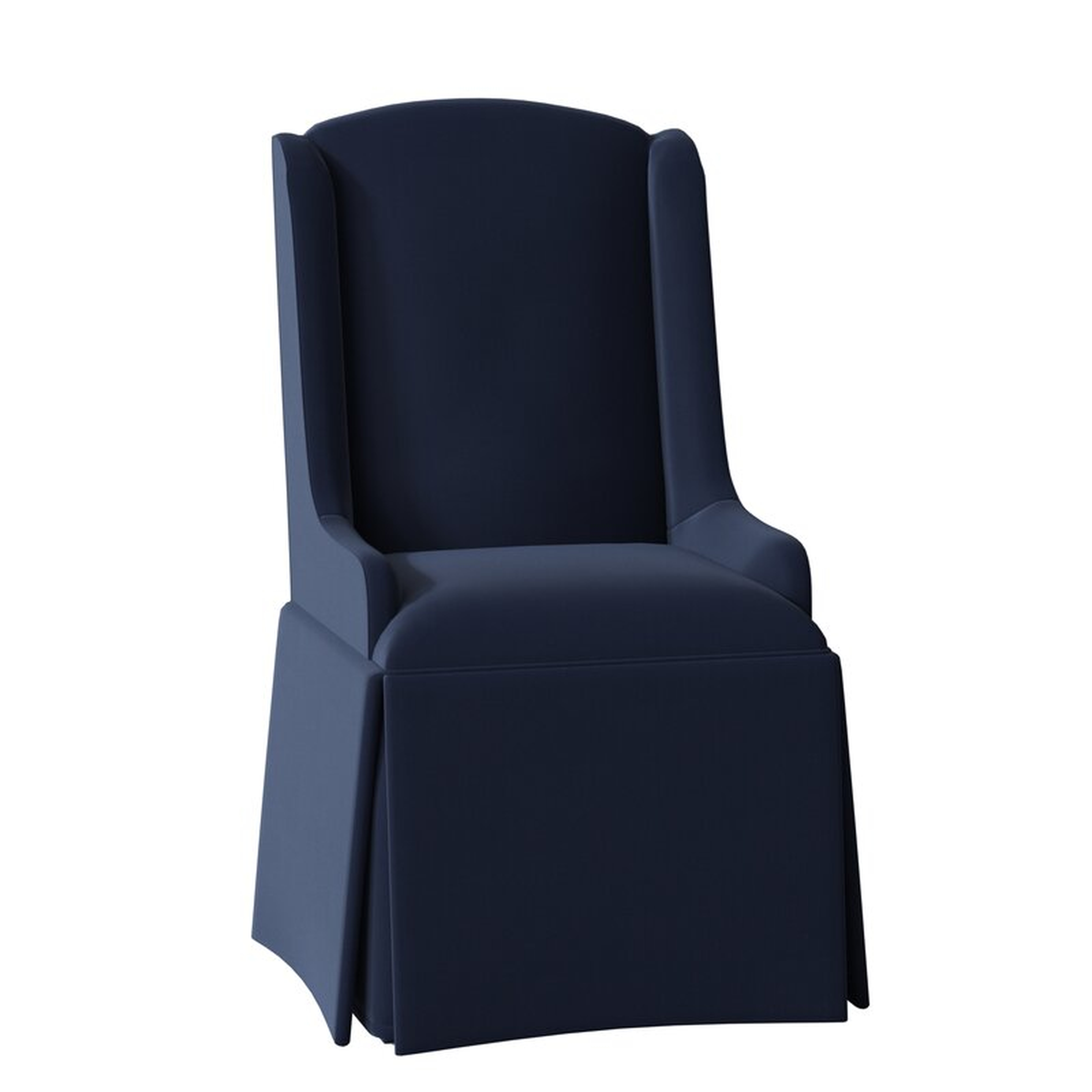 Doric Petite Wing Back Skirted Arm Chair - Wayfair