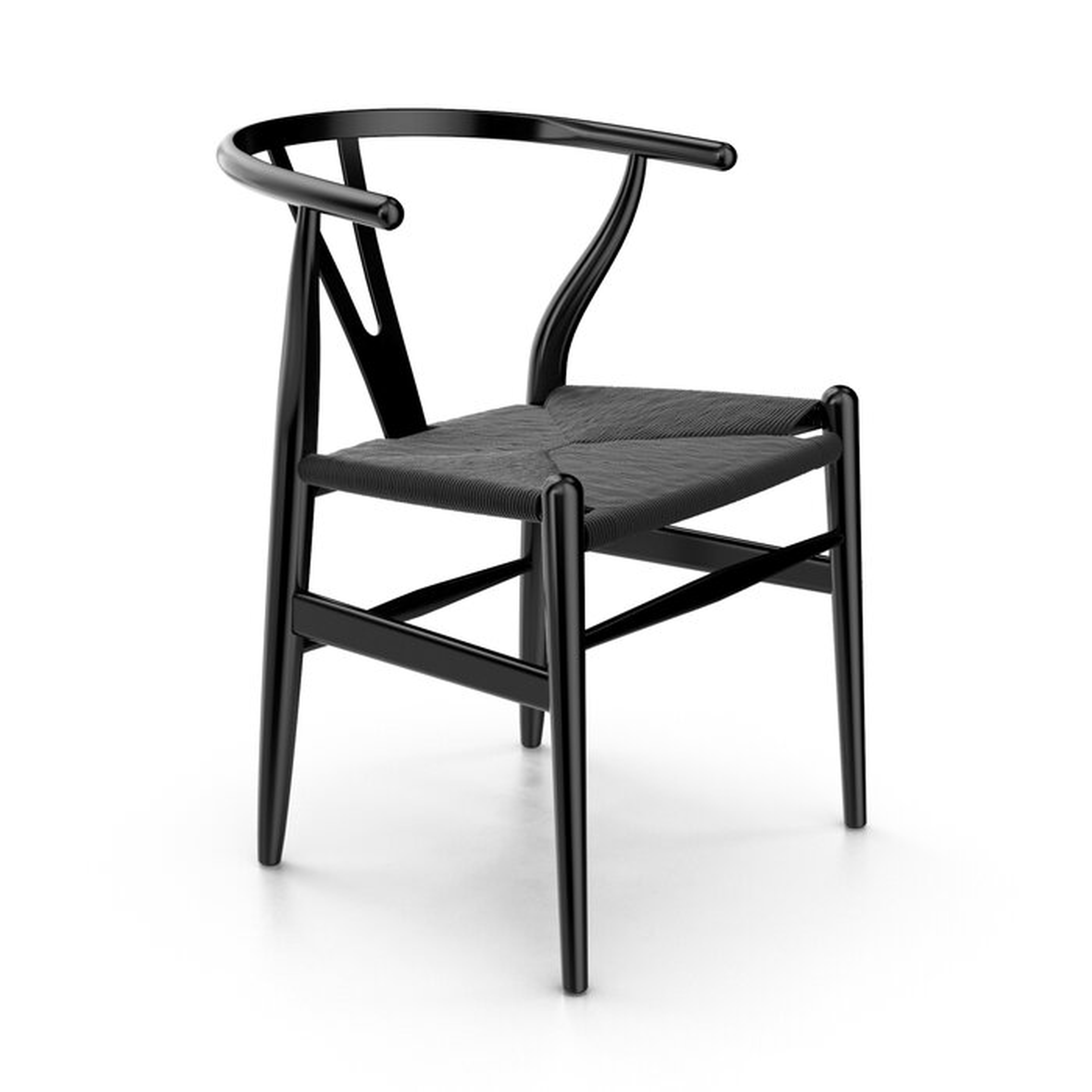 Solid Wood Slat Back Arm Chair- set of 2 - Wayfair
