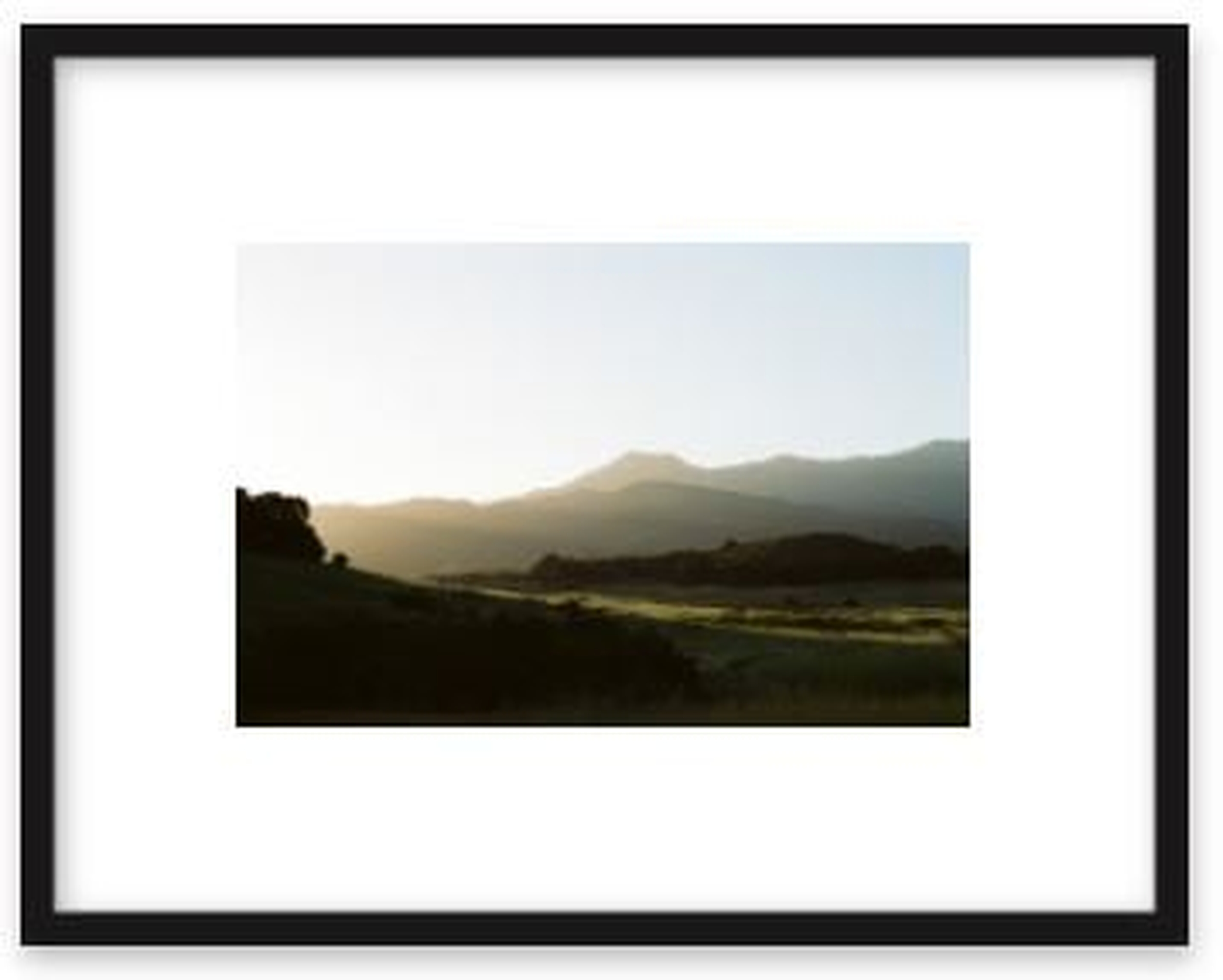 Ojai Valley Sunset - Artfully Walls