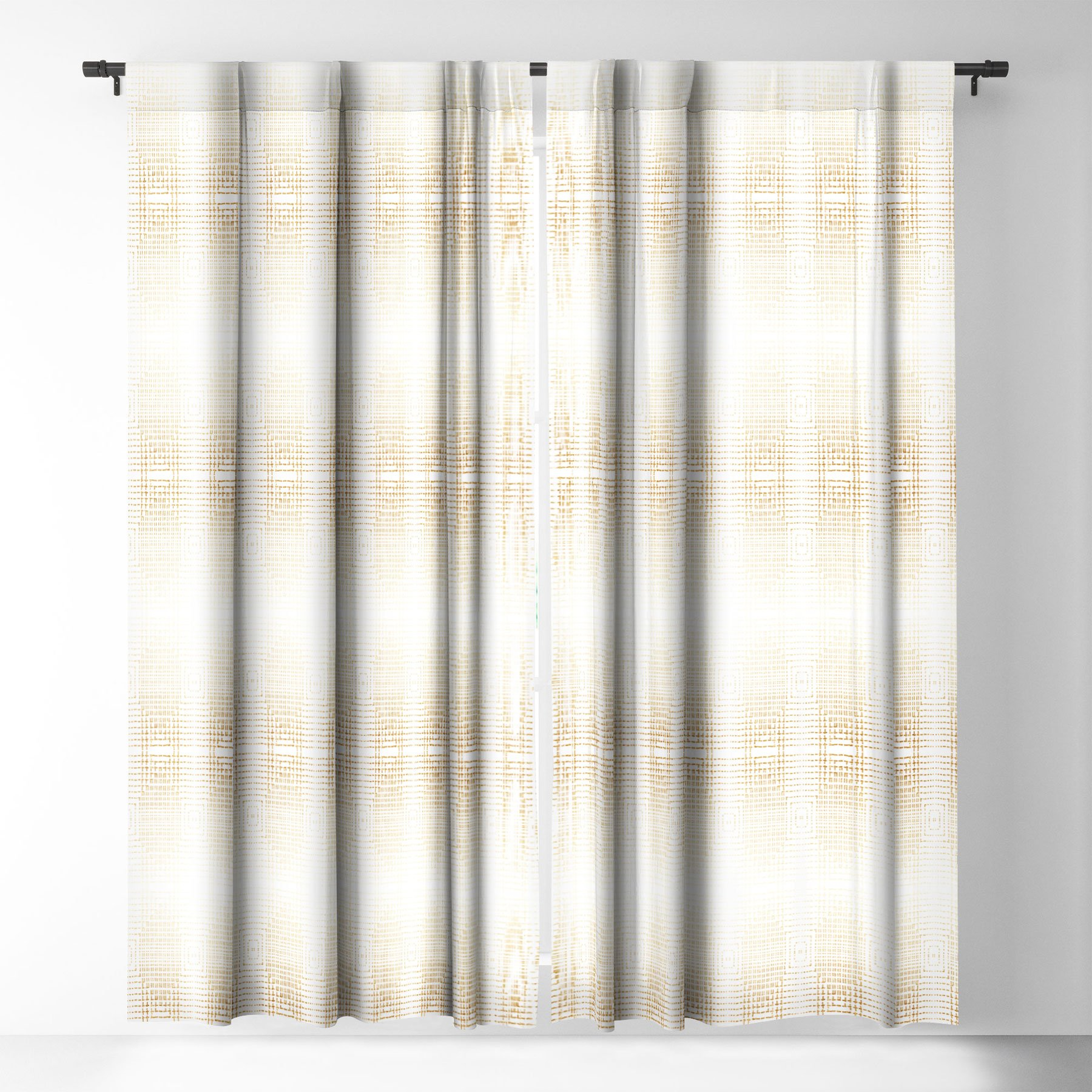 DECO GOLD Blackout Window Curtain, pair - 96" - Wander Print Co.